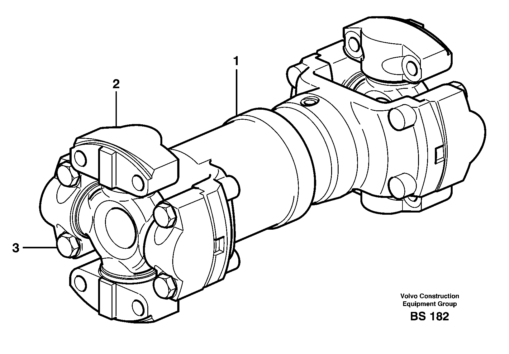 Bearing Head VOE17474770 VOLVO