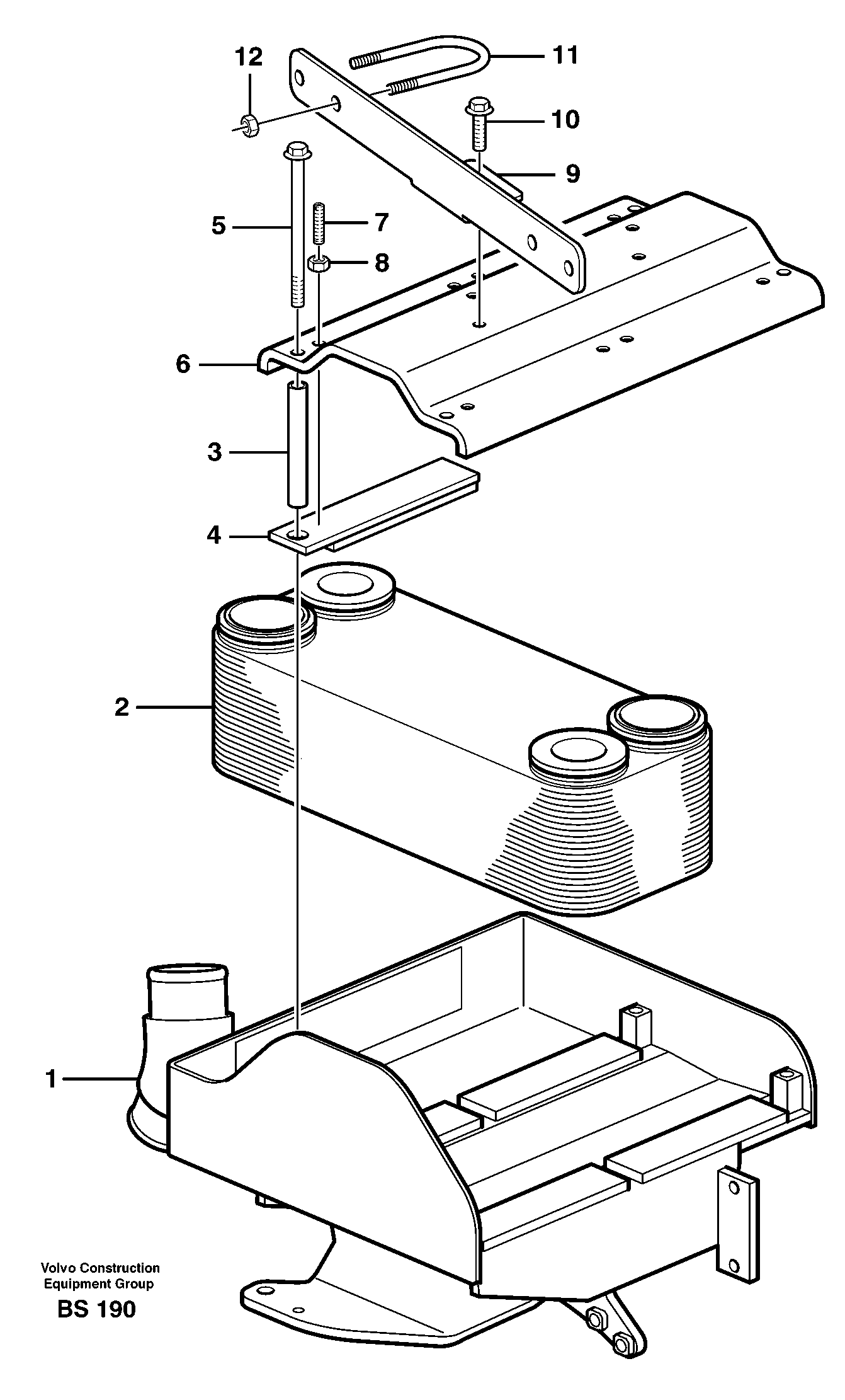 Hatch over main valve VOE11113601 VOLVO