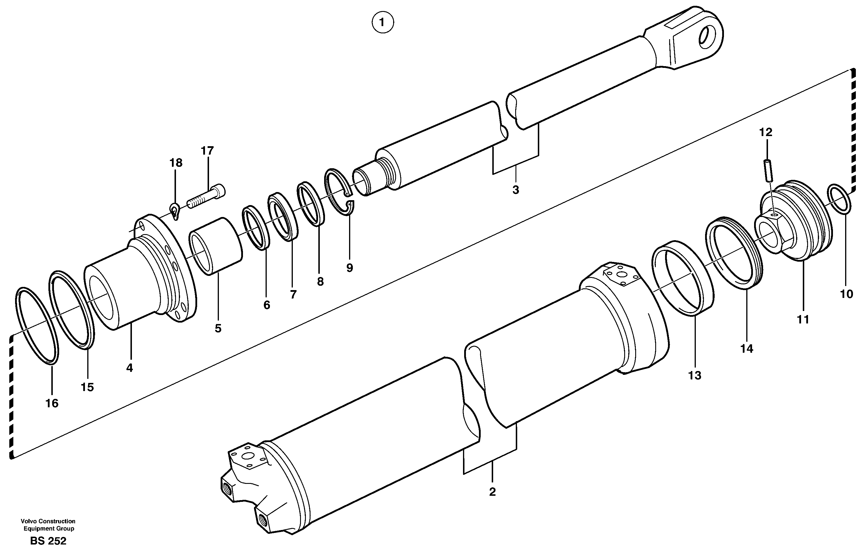 Oil Tap VOE11296032 VOLVO
