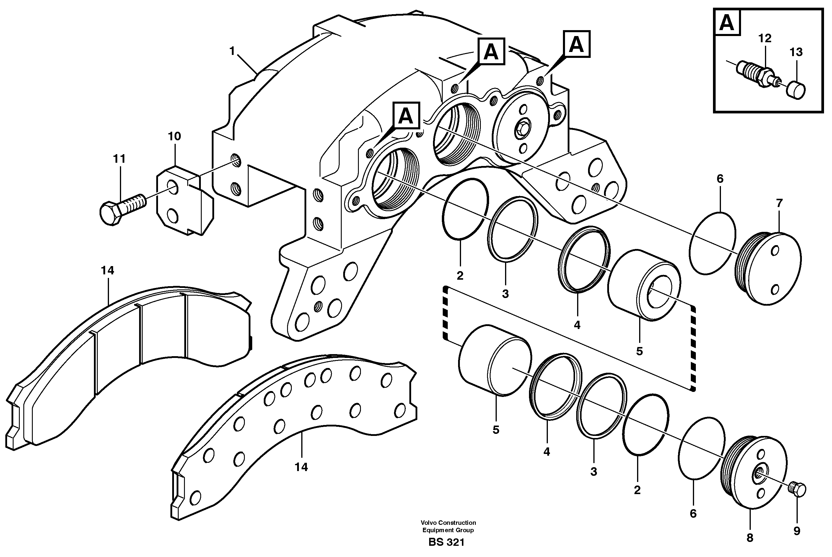 Protecting plate MI12973913 VOLVO