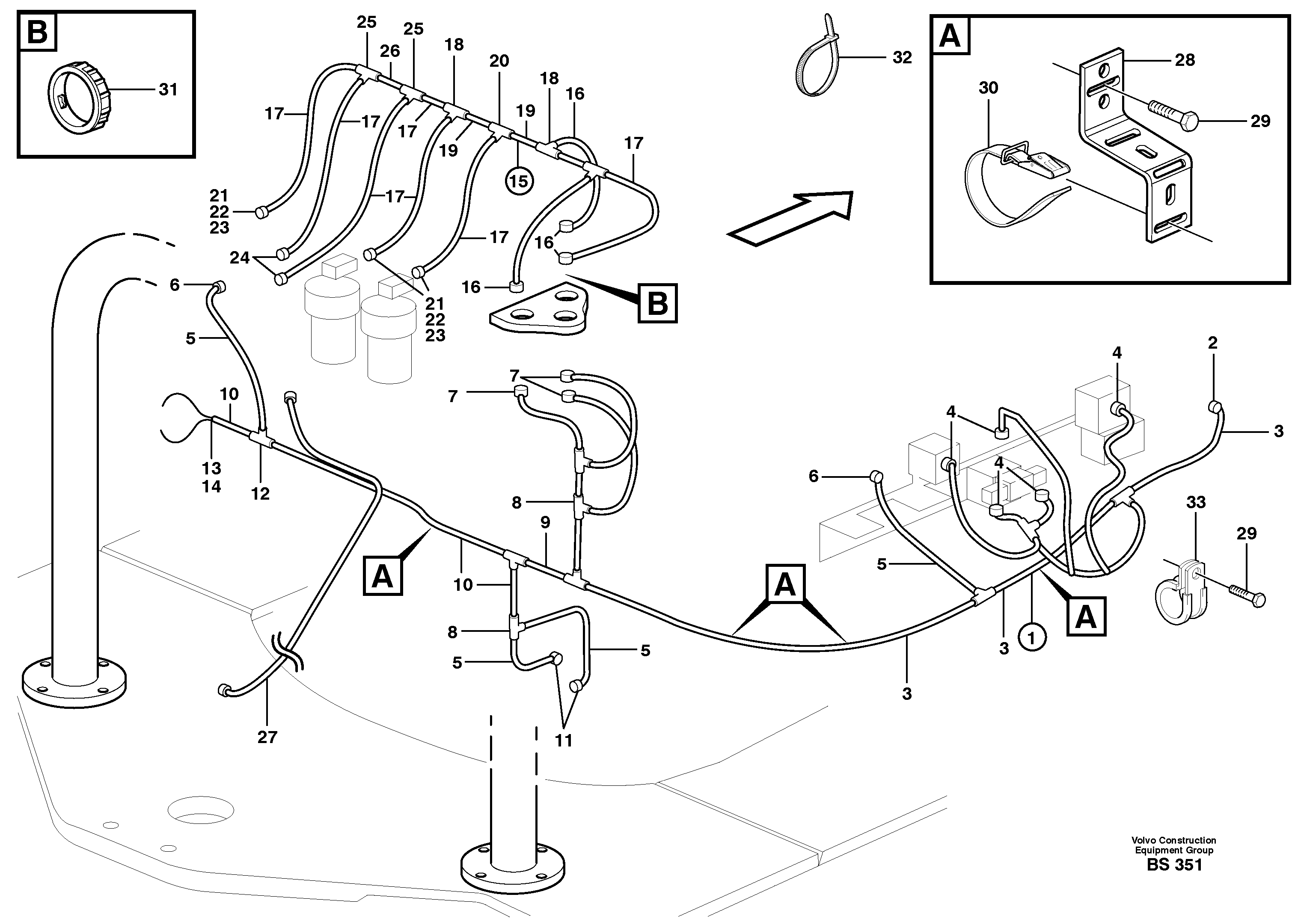 Bracket 11112381 VOLVO