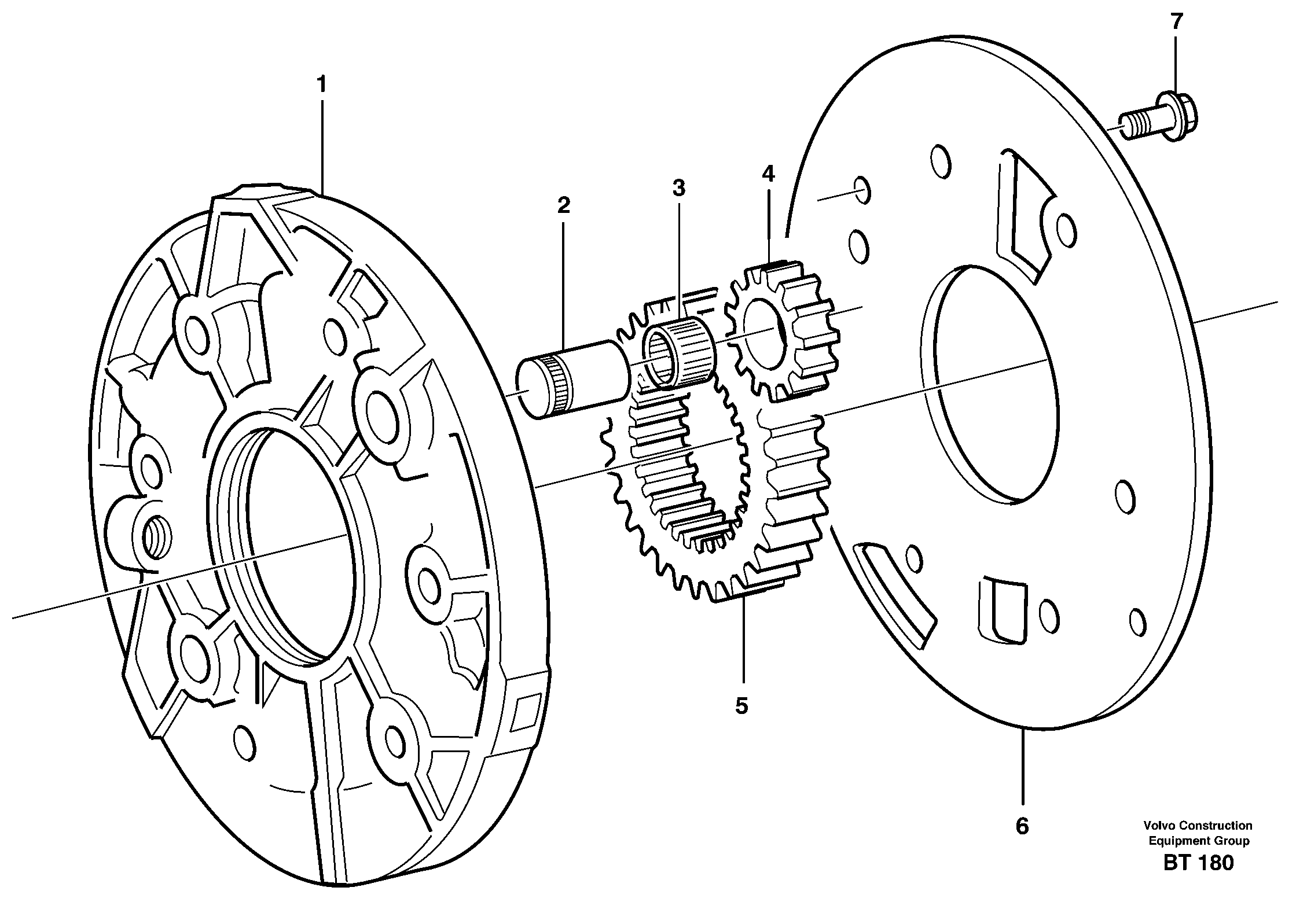 Корпус насоса VOE11036140 VOLVO