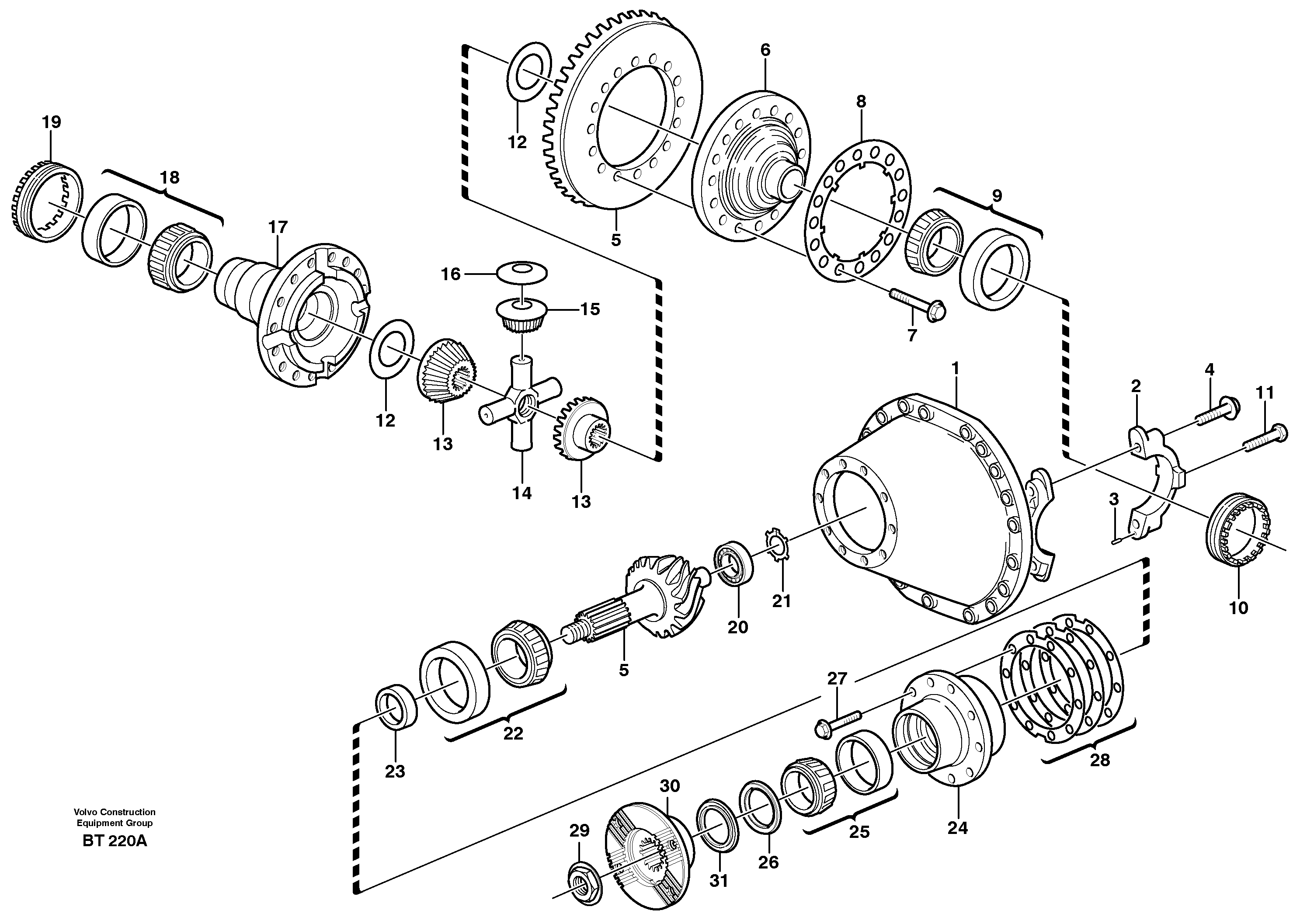 Lock screw VOE3152149 VOLVO
