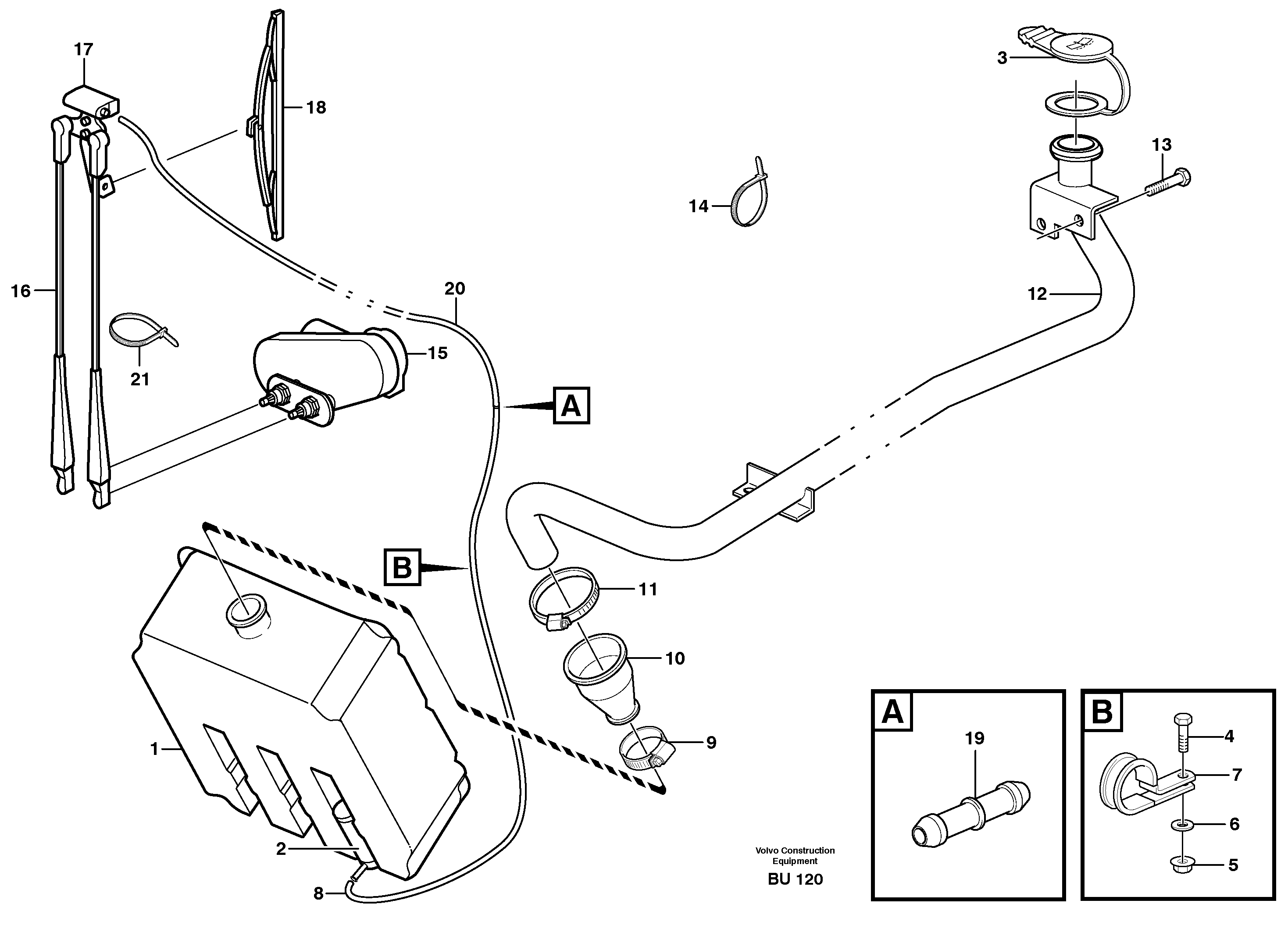 Spare Parts VOE11059957 VOLVO