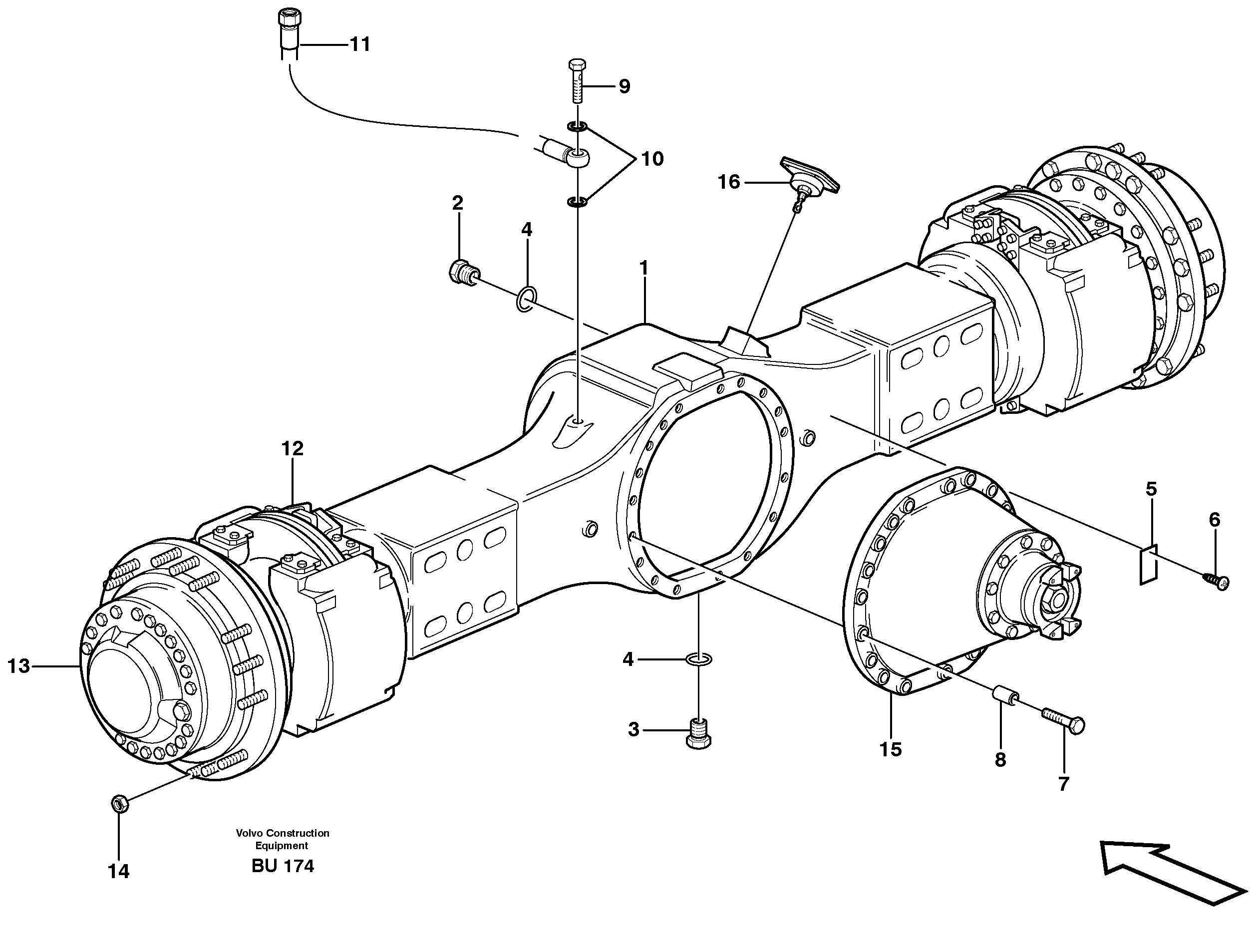 Balance Shaft VOE11192816 VOLVO