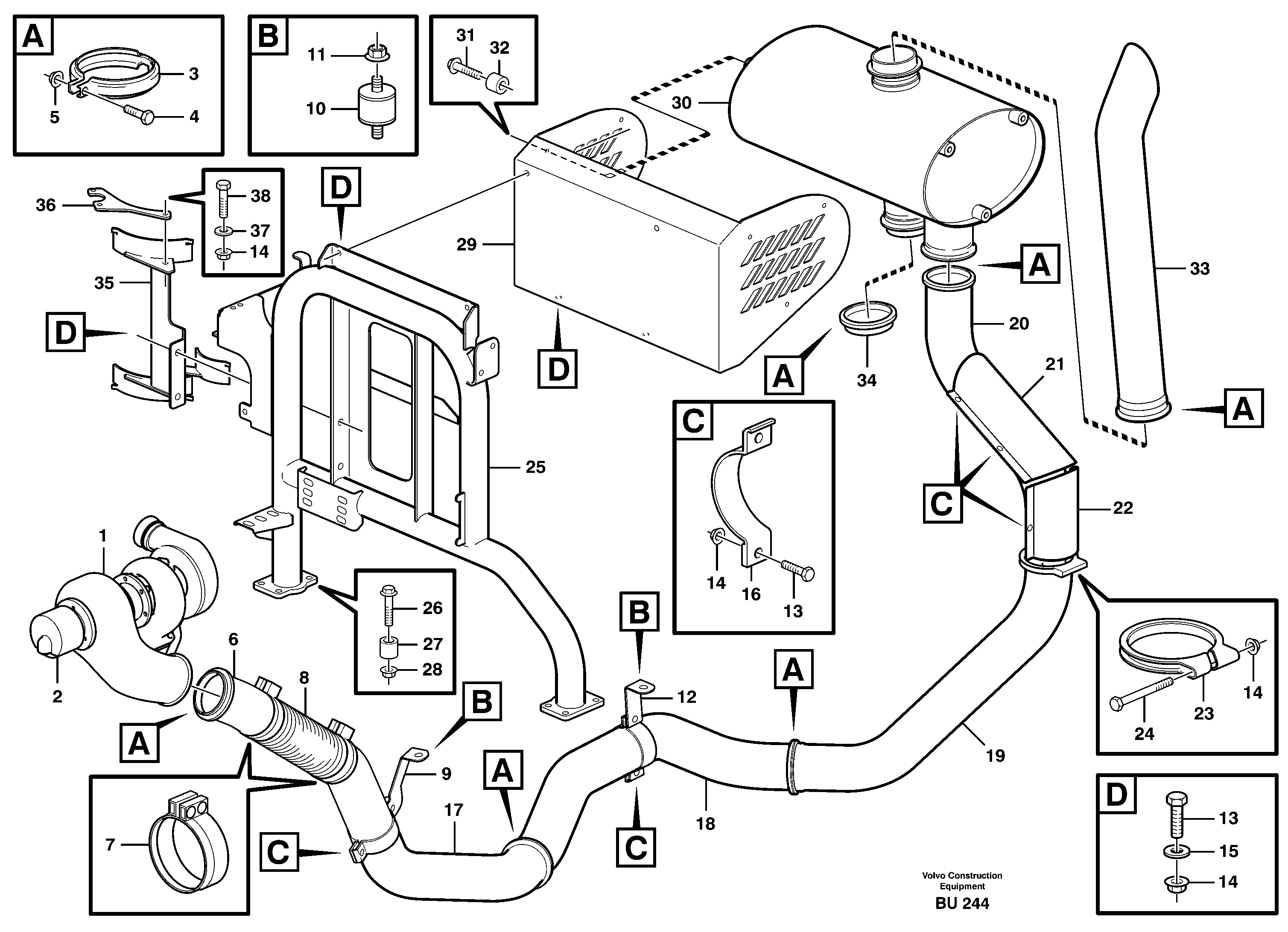 Connector Kit VOE11117804 VOLVO