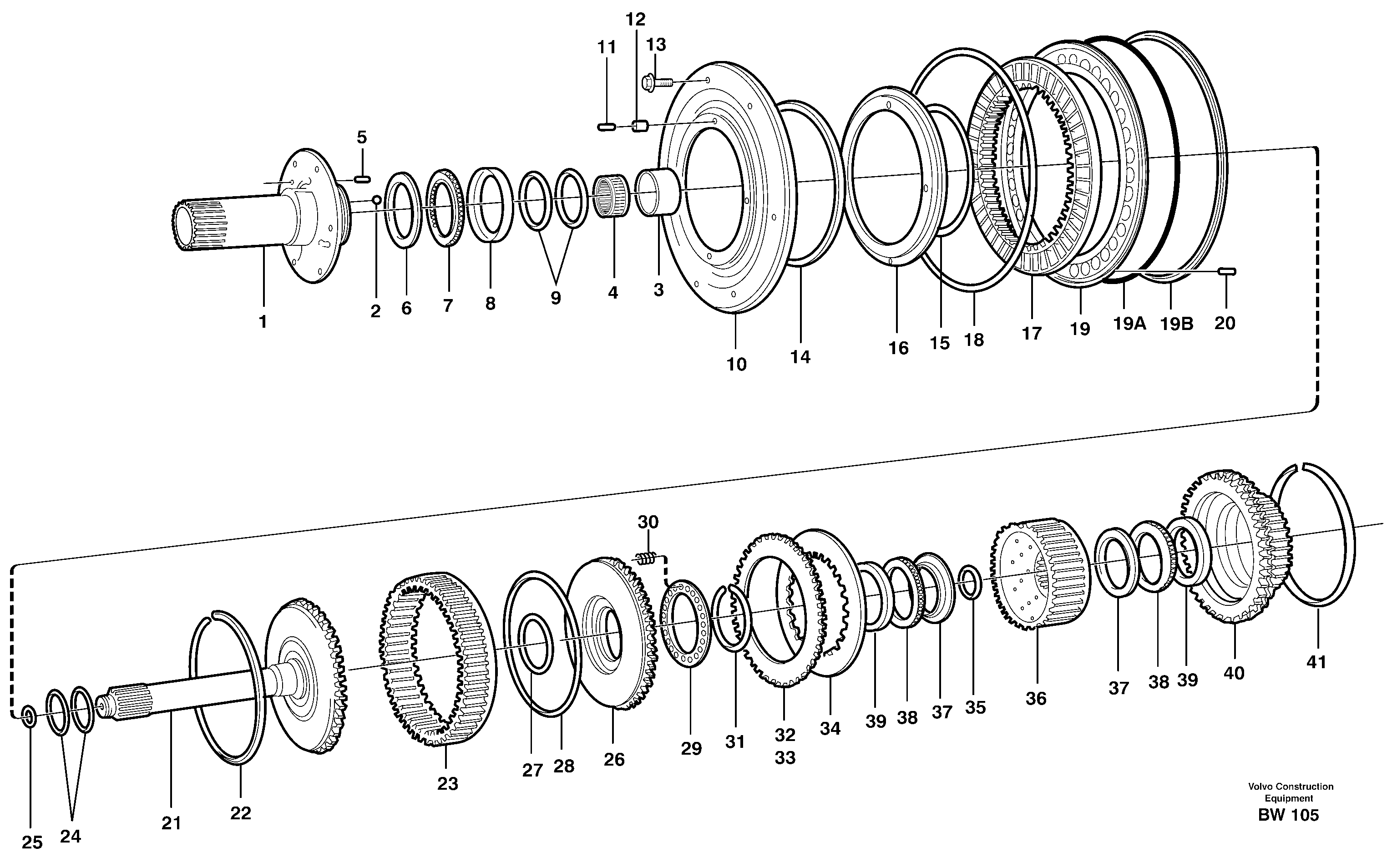 Rotor VOE17423156 VOLVO