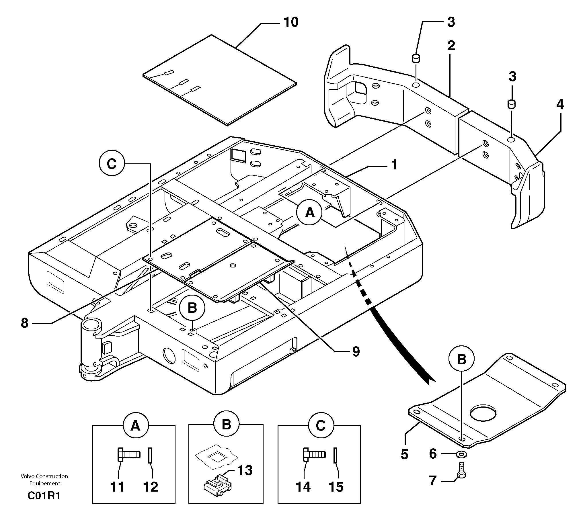 Floor Plate PJ3340249 VOLVO