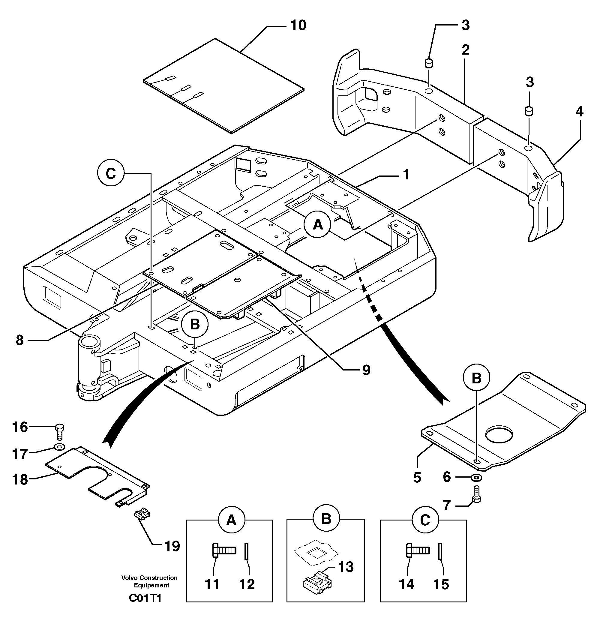 Floor Plate PJ5140342 VOLVO