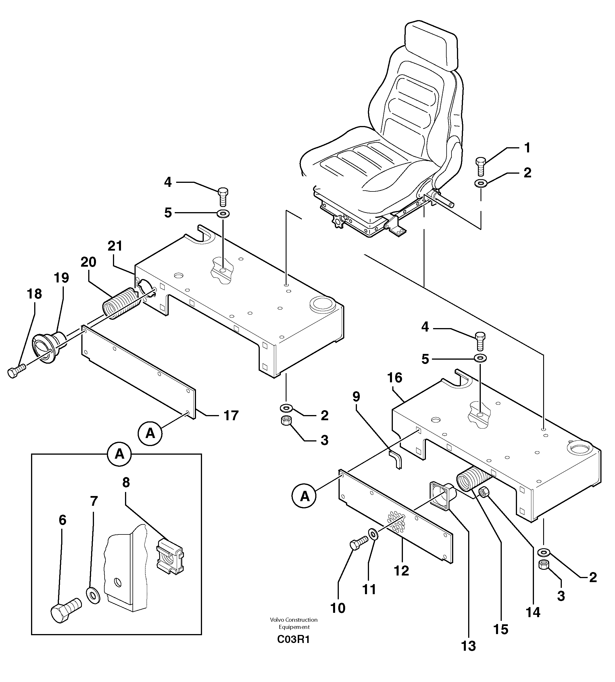 Box PJ5380489 VOLVO