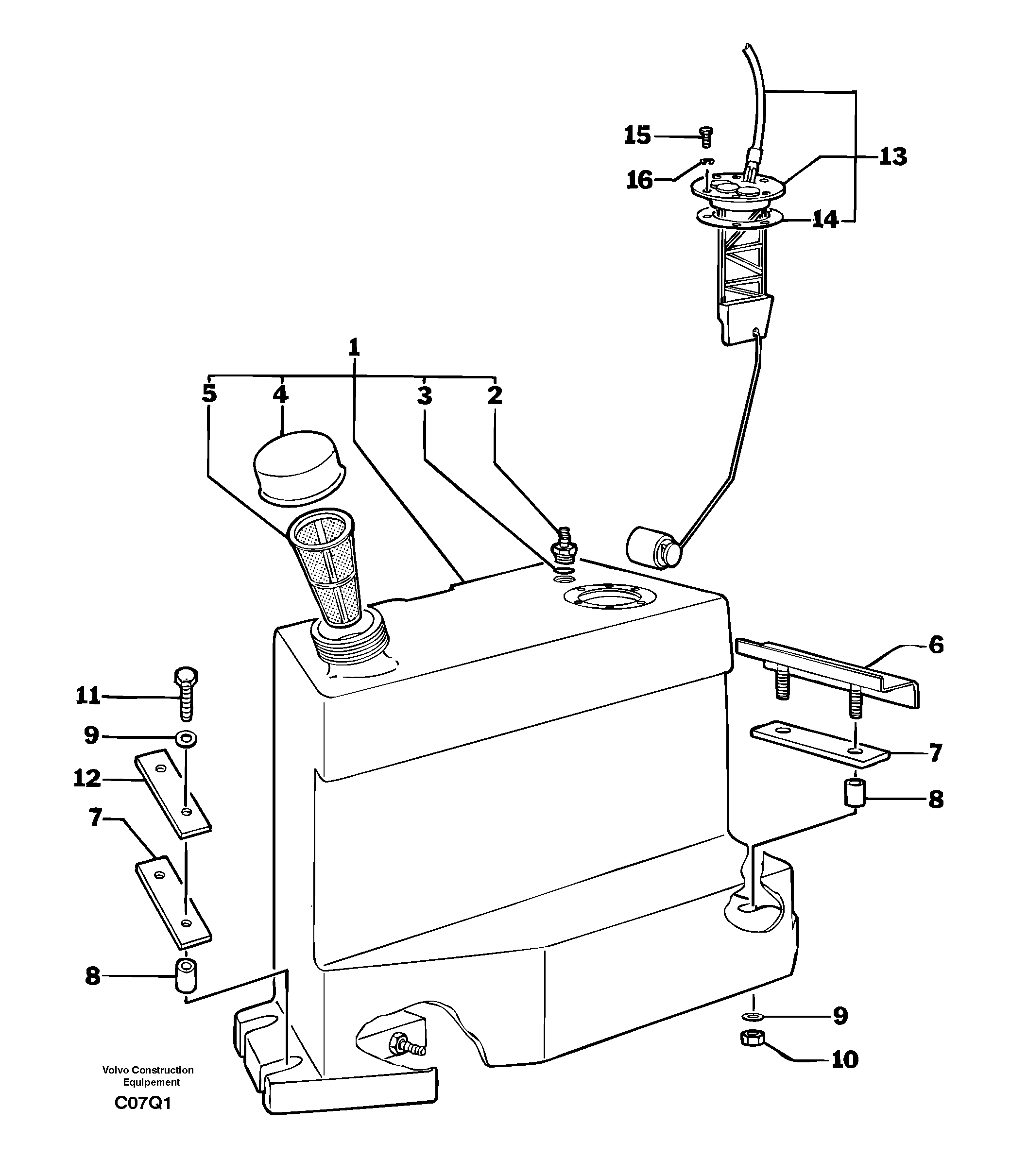 Out Calipers PJ5020034 VOLVO