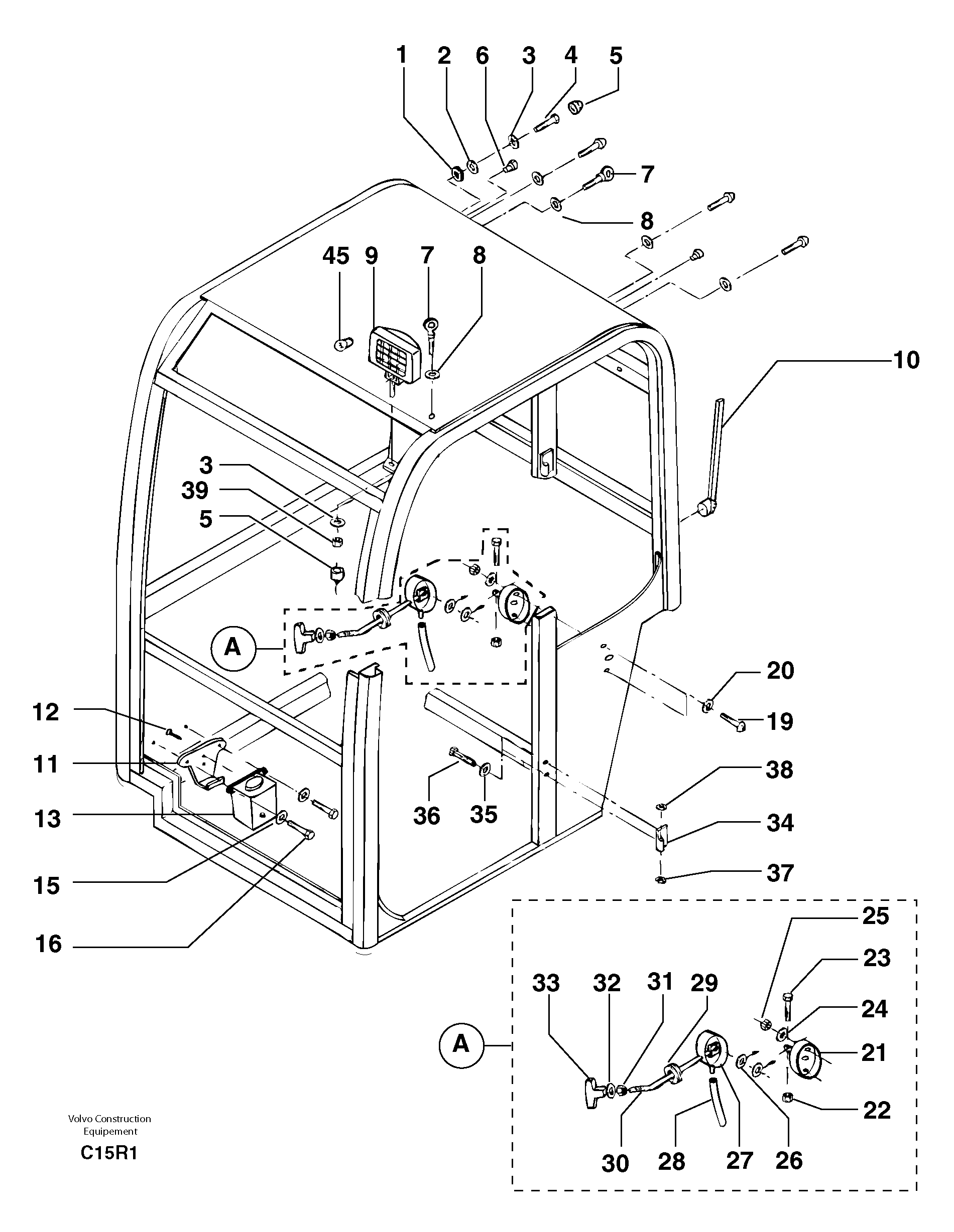 Locking Plate PJ7412015 VOLVO