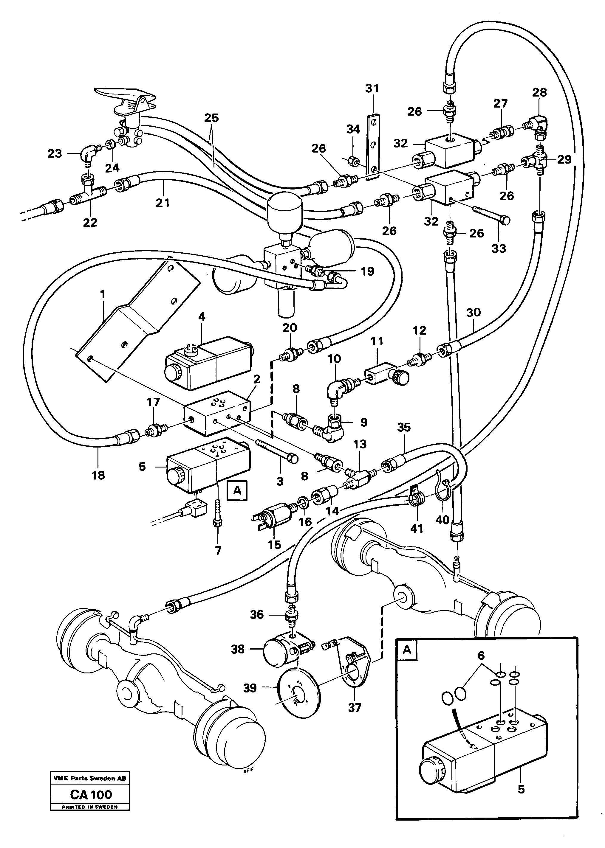 Valve Plate VOE4953813 VOLVO
