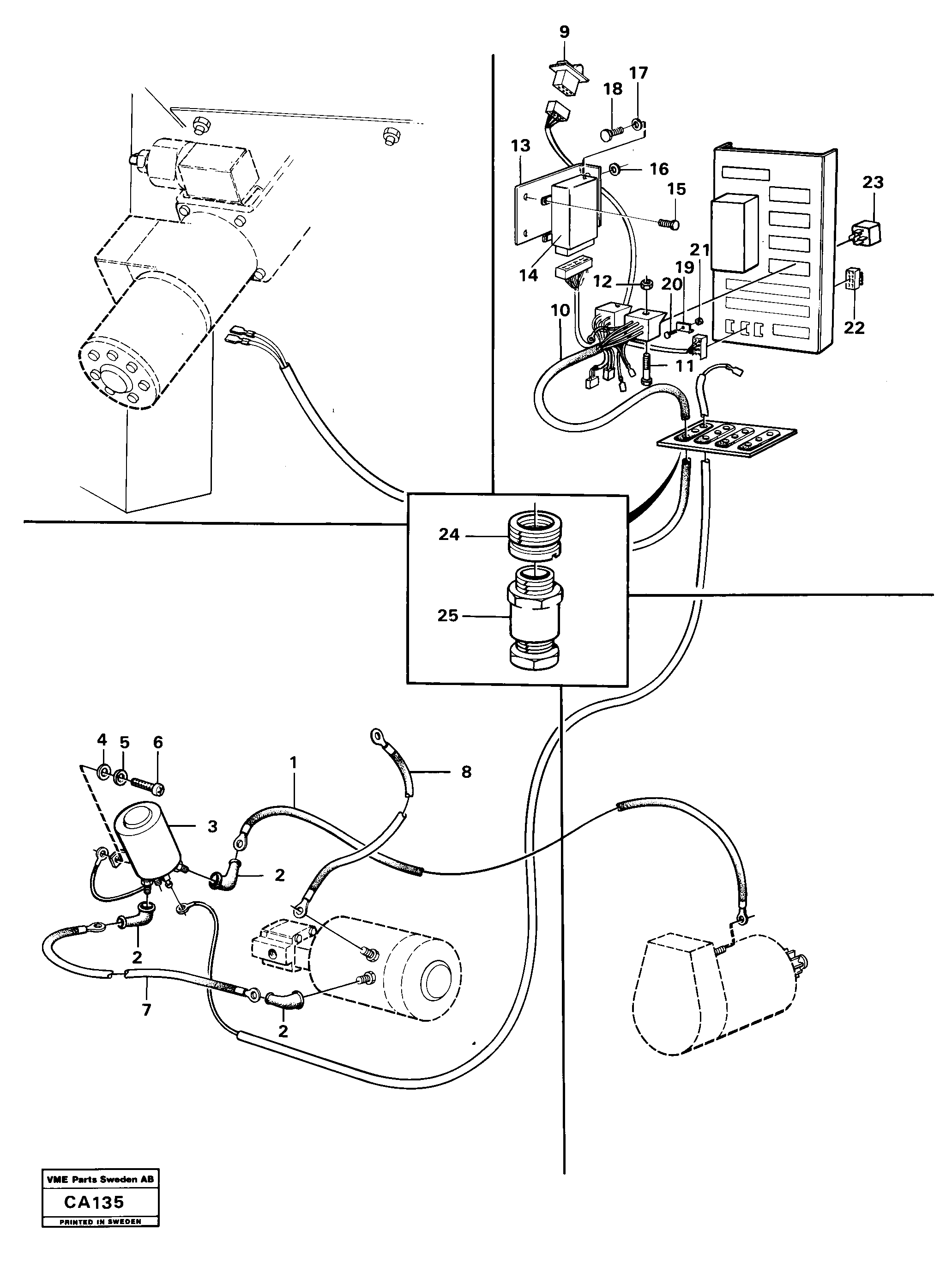 Radio Support VOE4803416 VOLVO