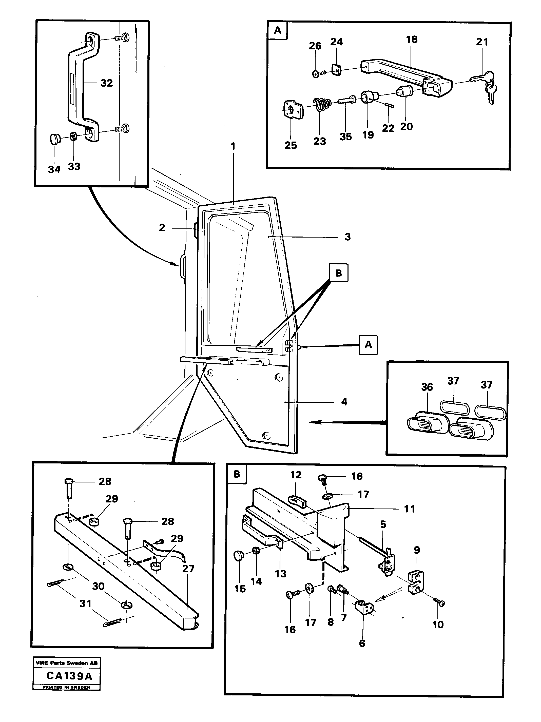 Locking Plate VOE4933710 VOLVO