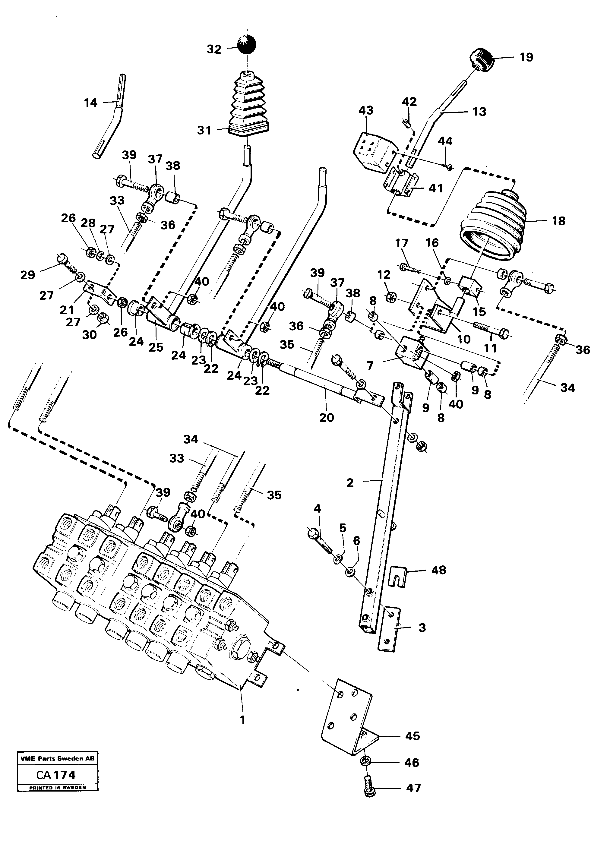 Lever VOE4934955 VOLVO
