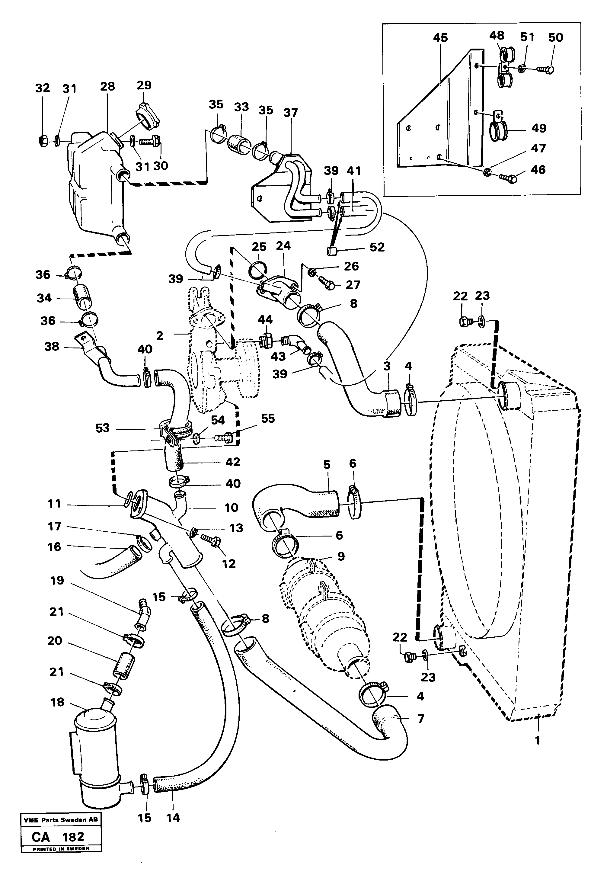 соединитель VOE4953373 VOLVO