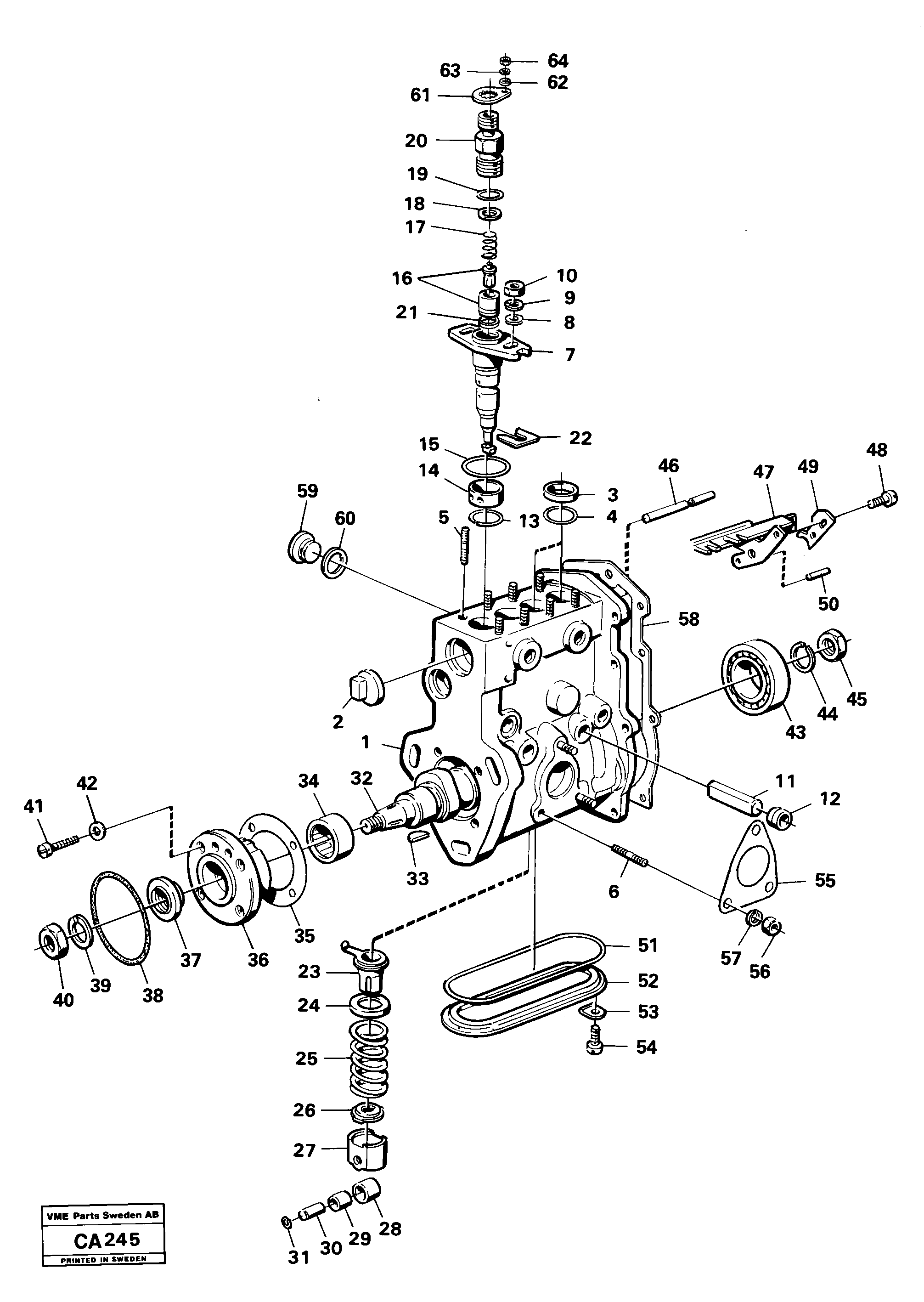 Hatch, Accumulator VOE11994059 VOLVO