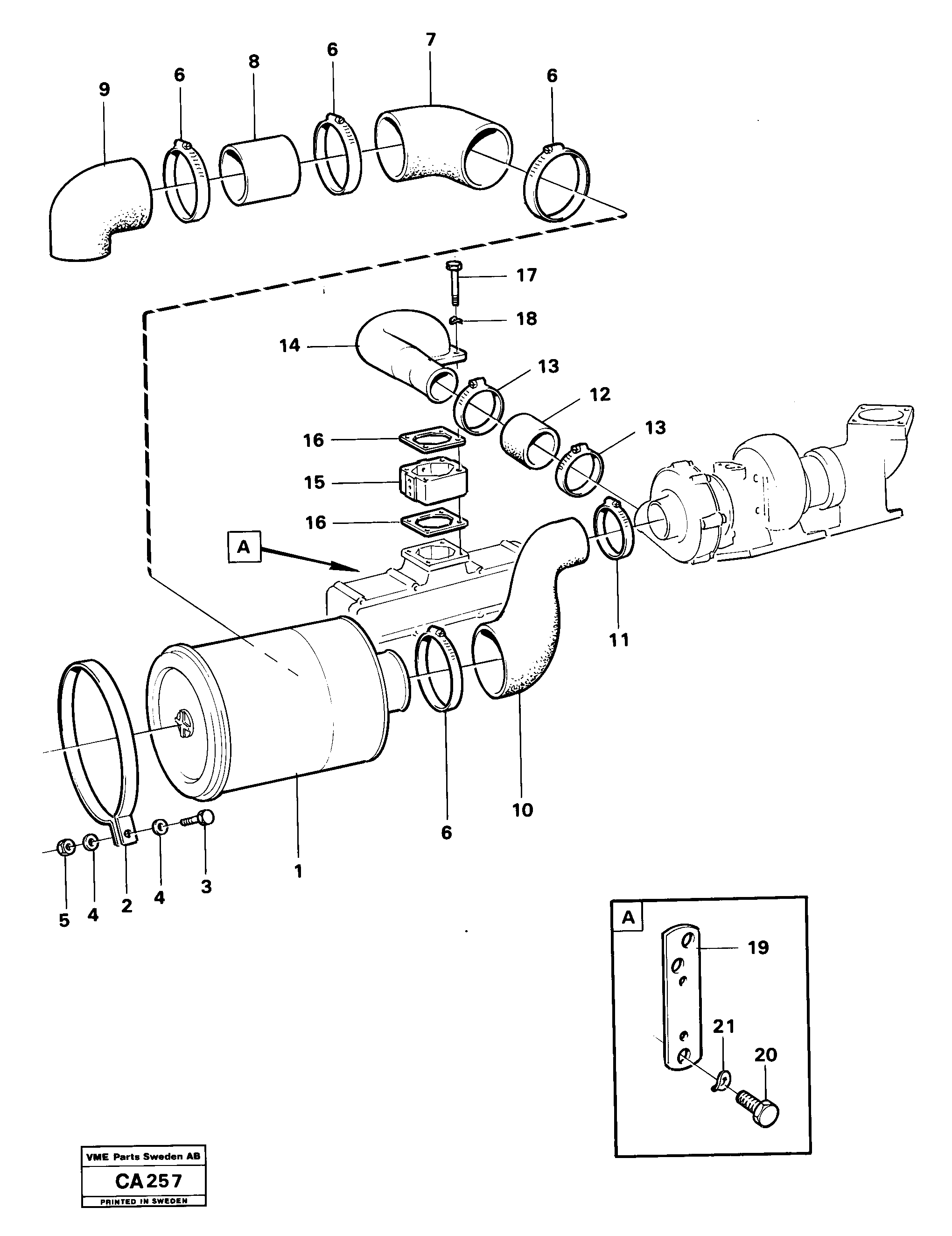 Tie Rod VOE4785597 VOLVO