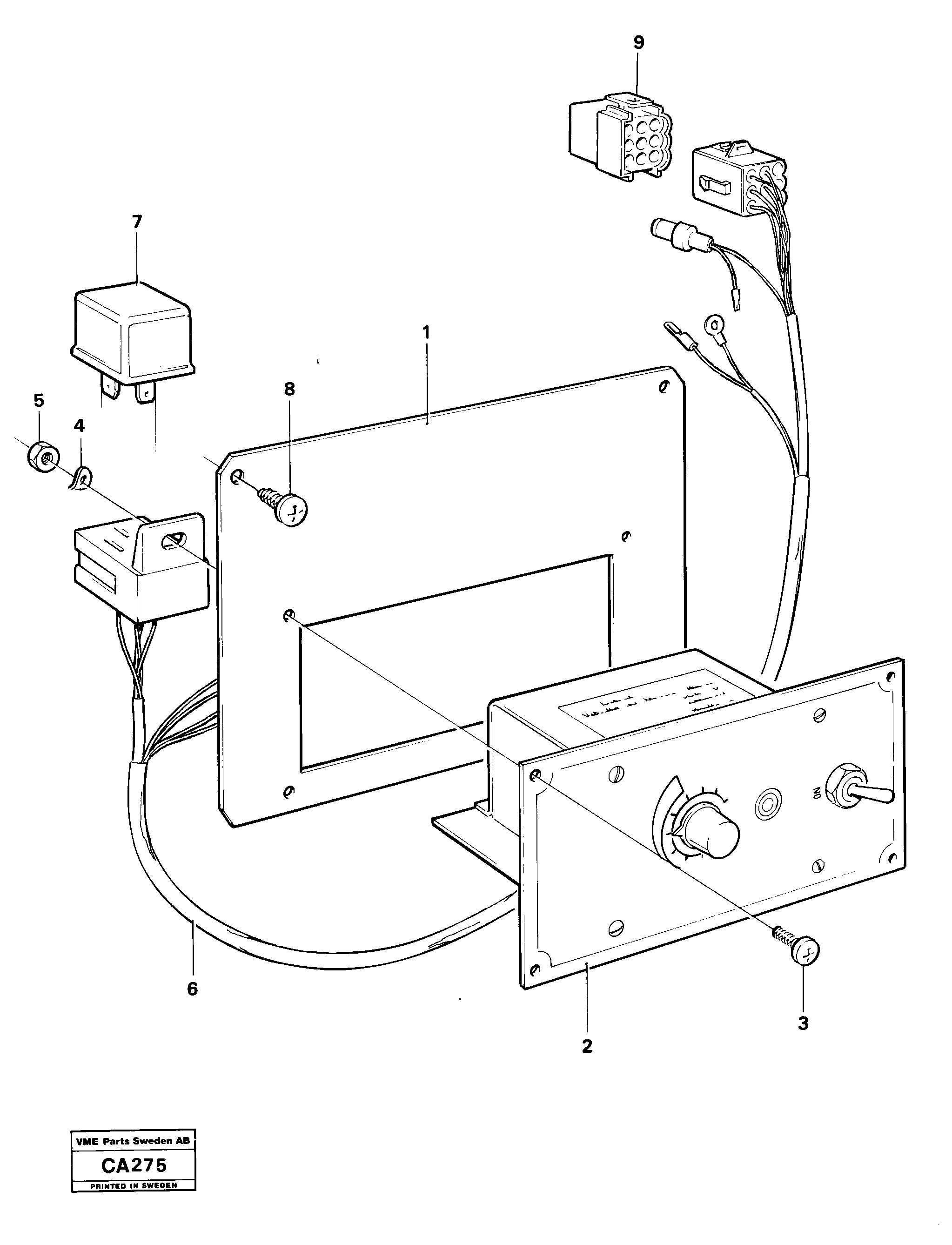 Engine cover VOE11008673 VOLVO