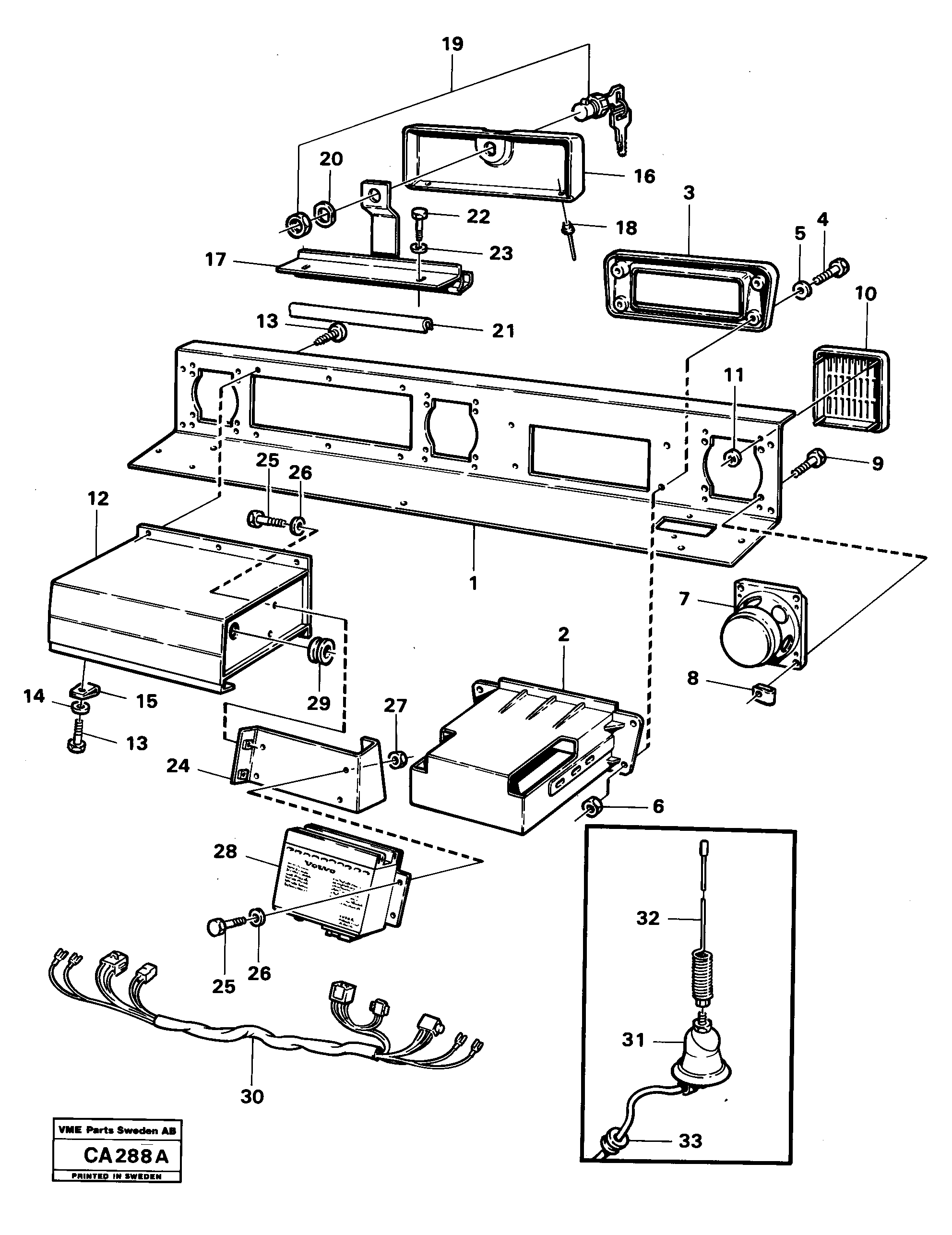 Cable harness VOE4766336 VOLVO