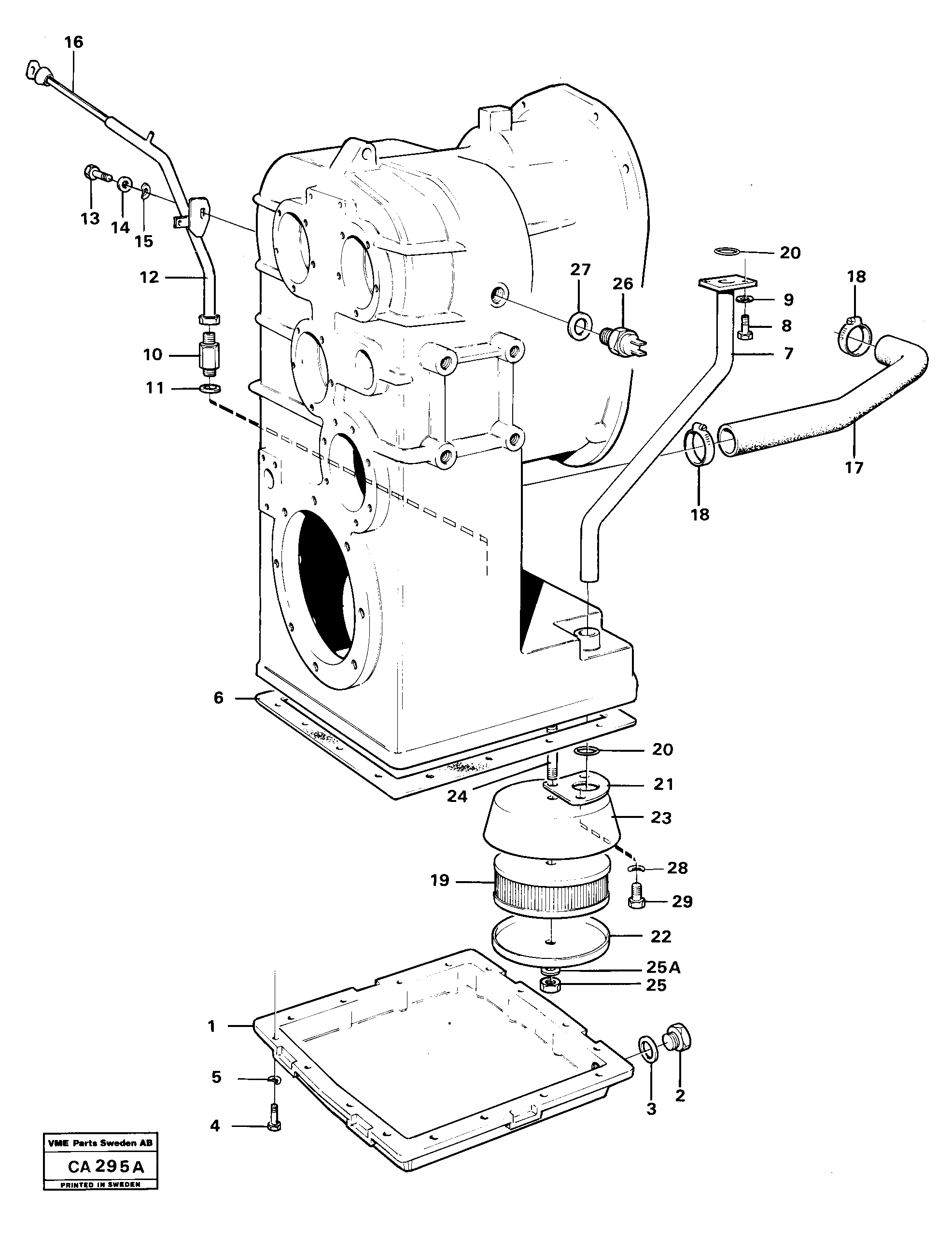 Relay, back-up lamp VOE4953930 VOLVO