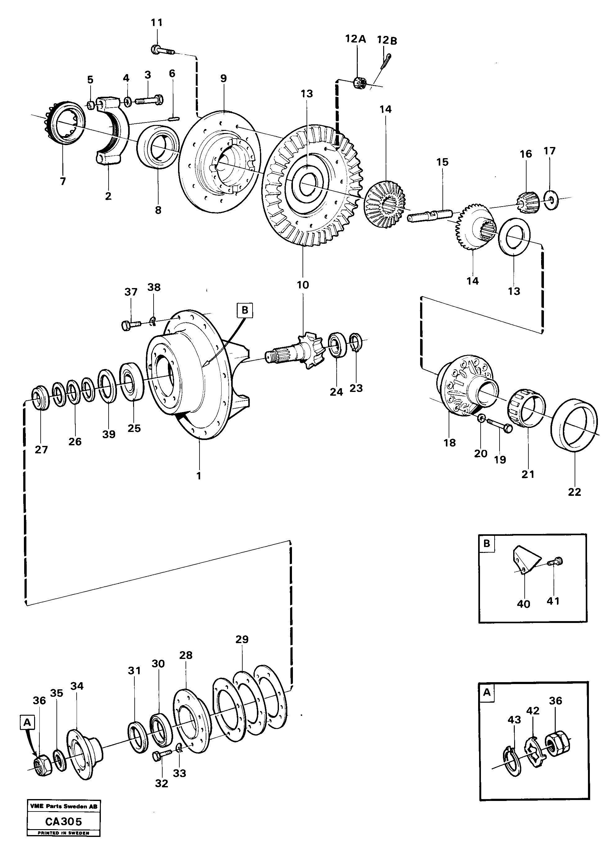 Pin Brg Sleeve VOE4870130 VOLVO