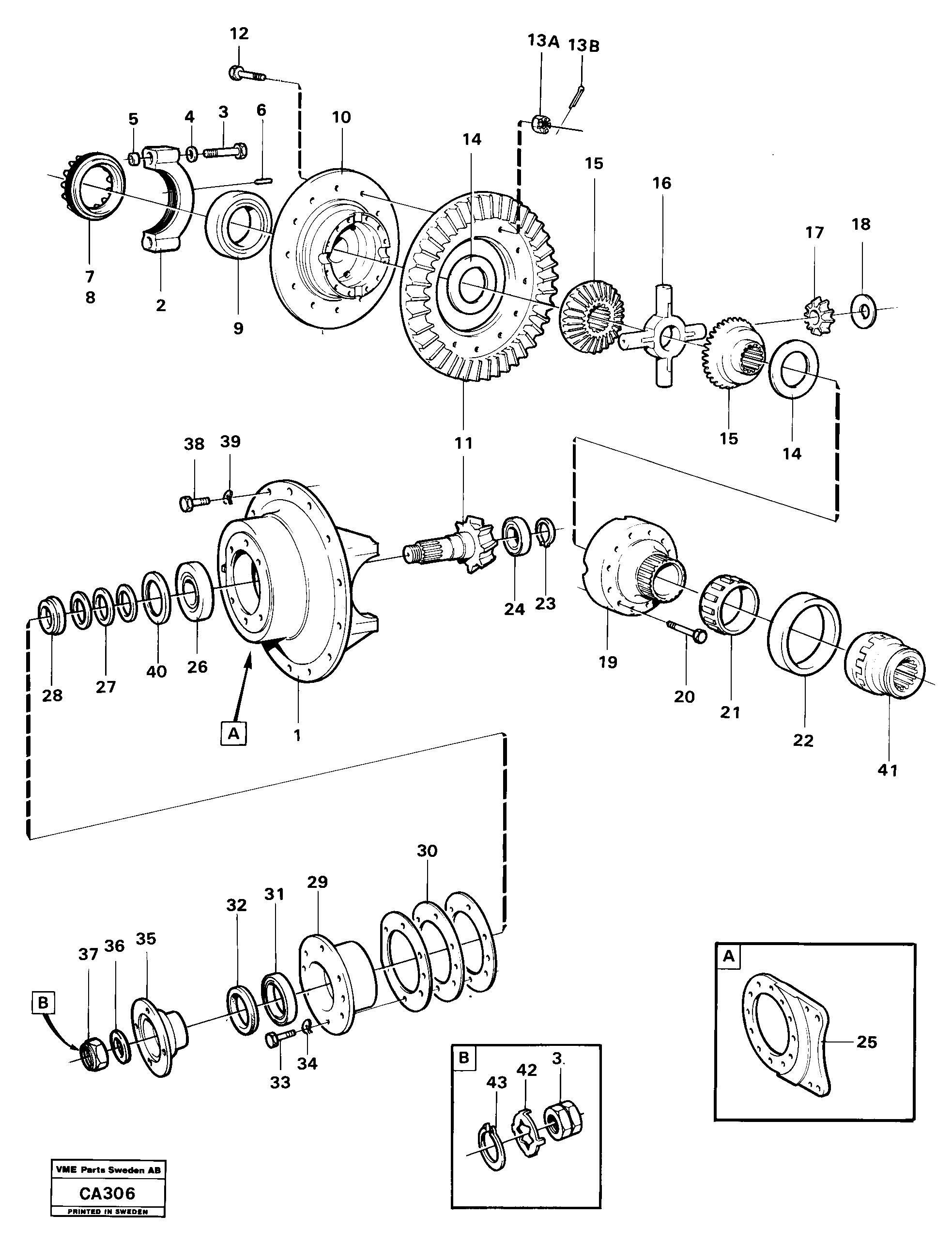 Lock screw VOE4870150 VOLVO