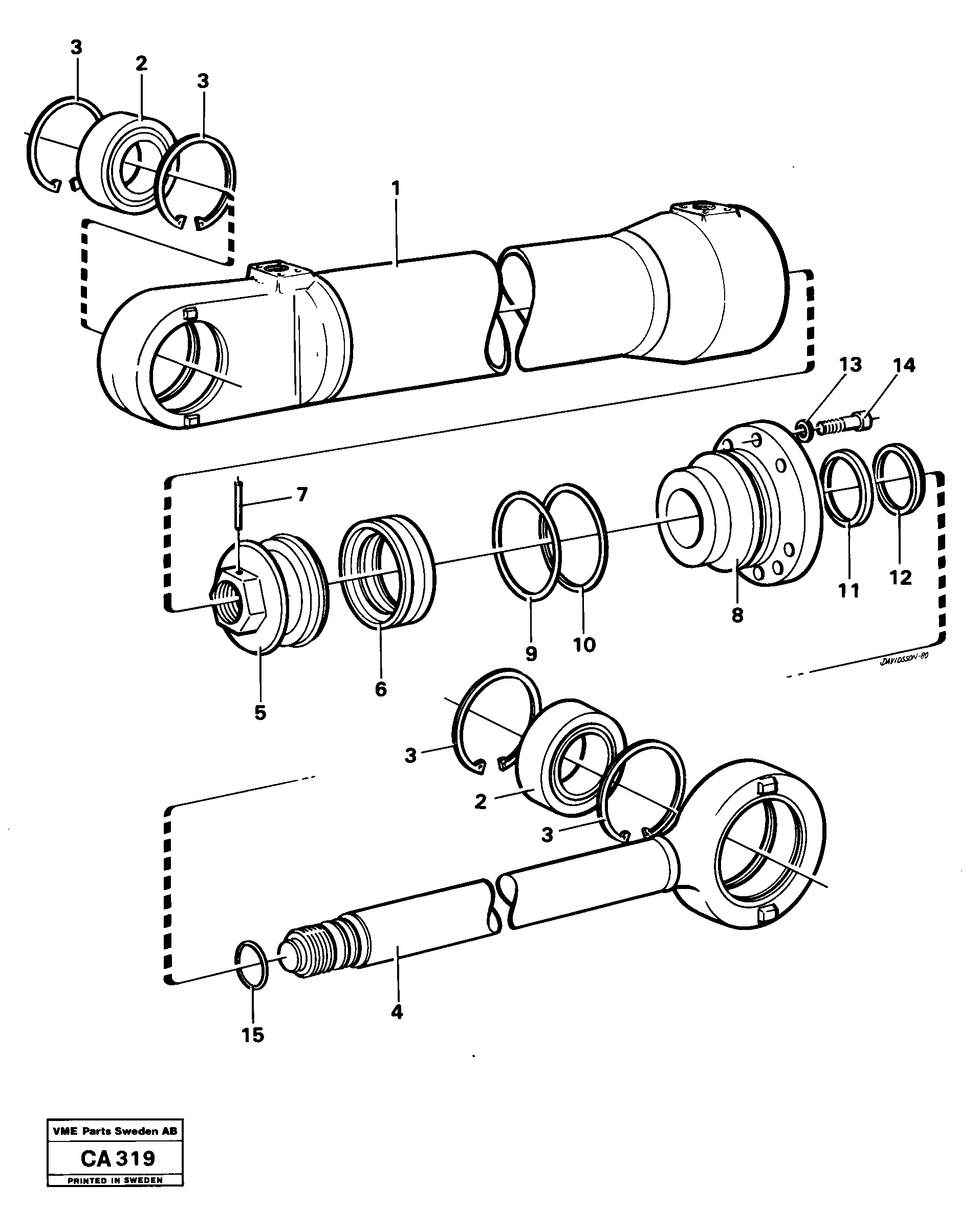 Crankshaft Seal VOE4784915 VOLVO