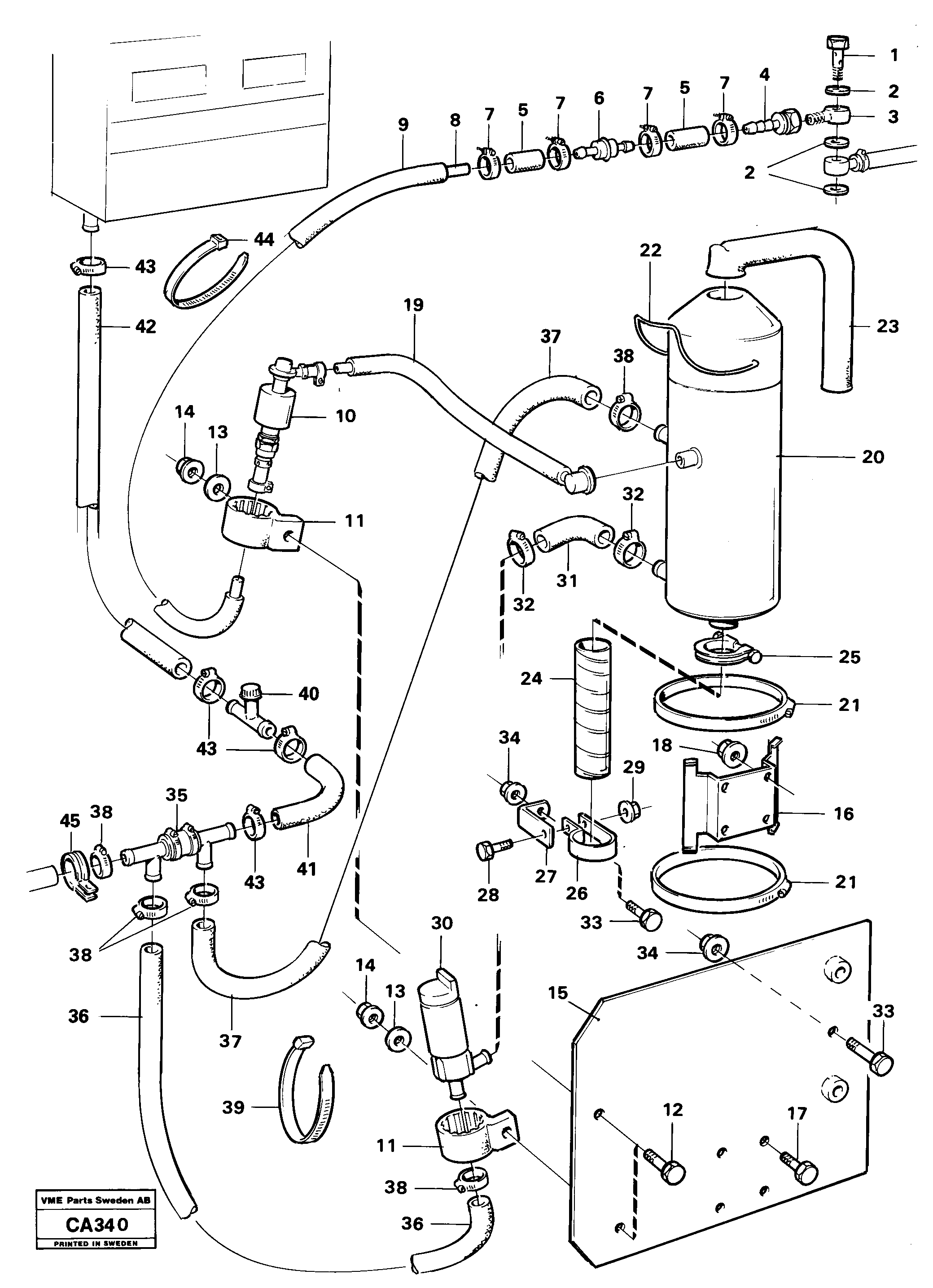 Clutch Gear VOE3728768 VOLVO