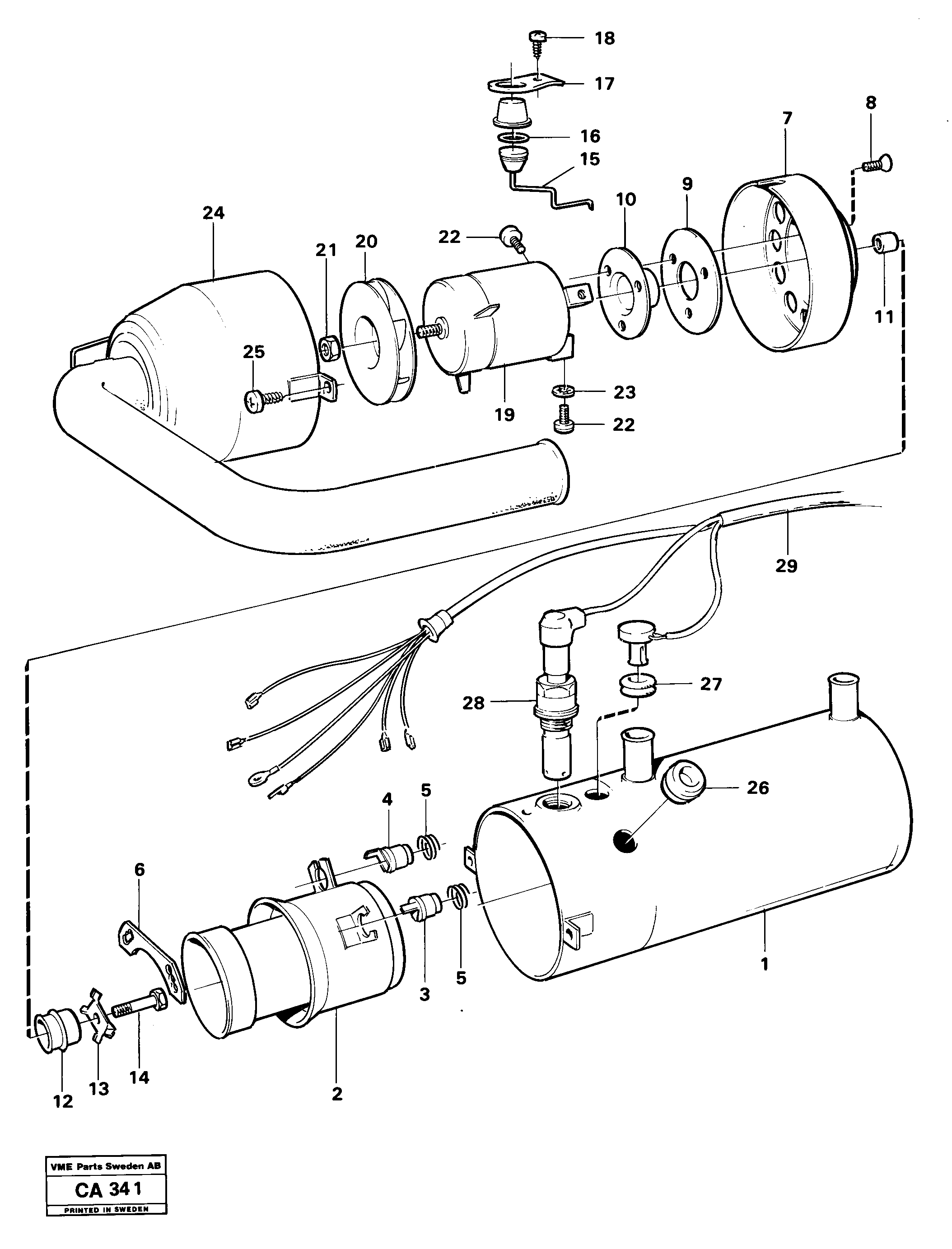 Cmshft Bushing VOE3711234 VOLVO