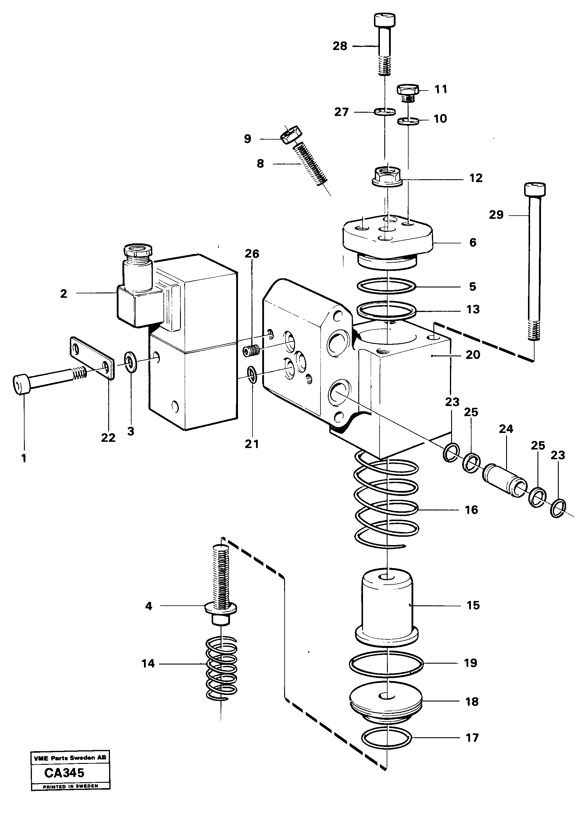 Flow Governor VOE11997564 VOLVO