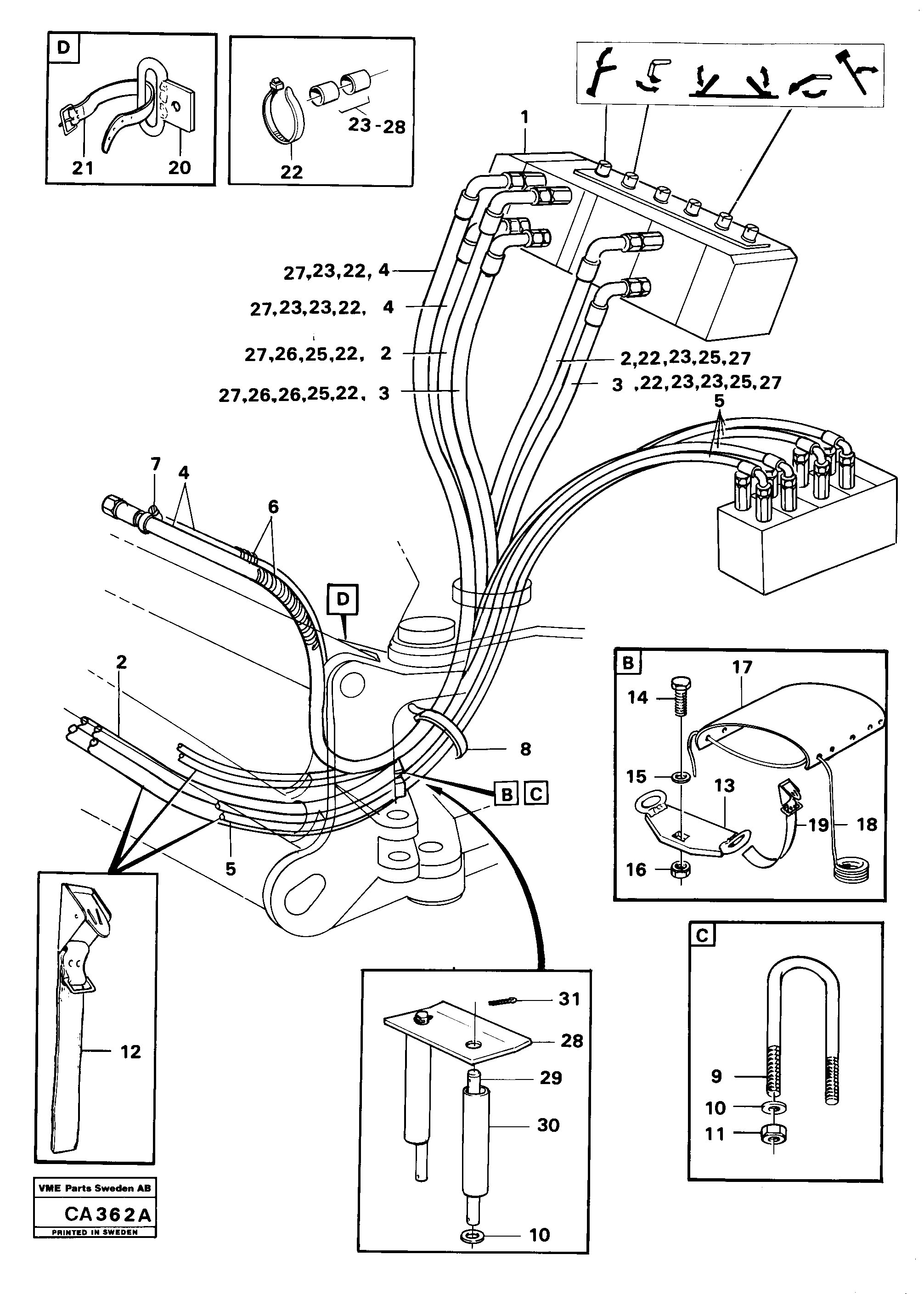 Base Panel VOE11008196 VOLVO