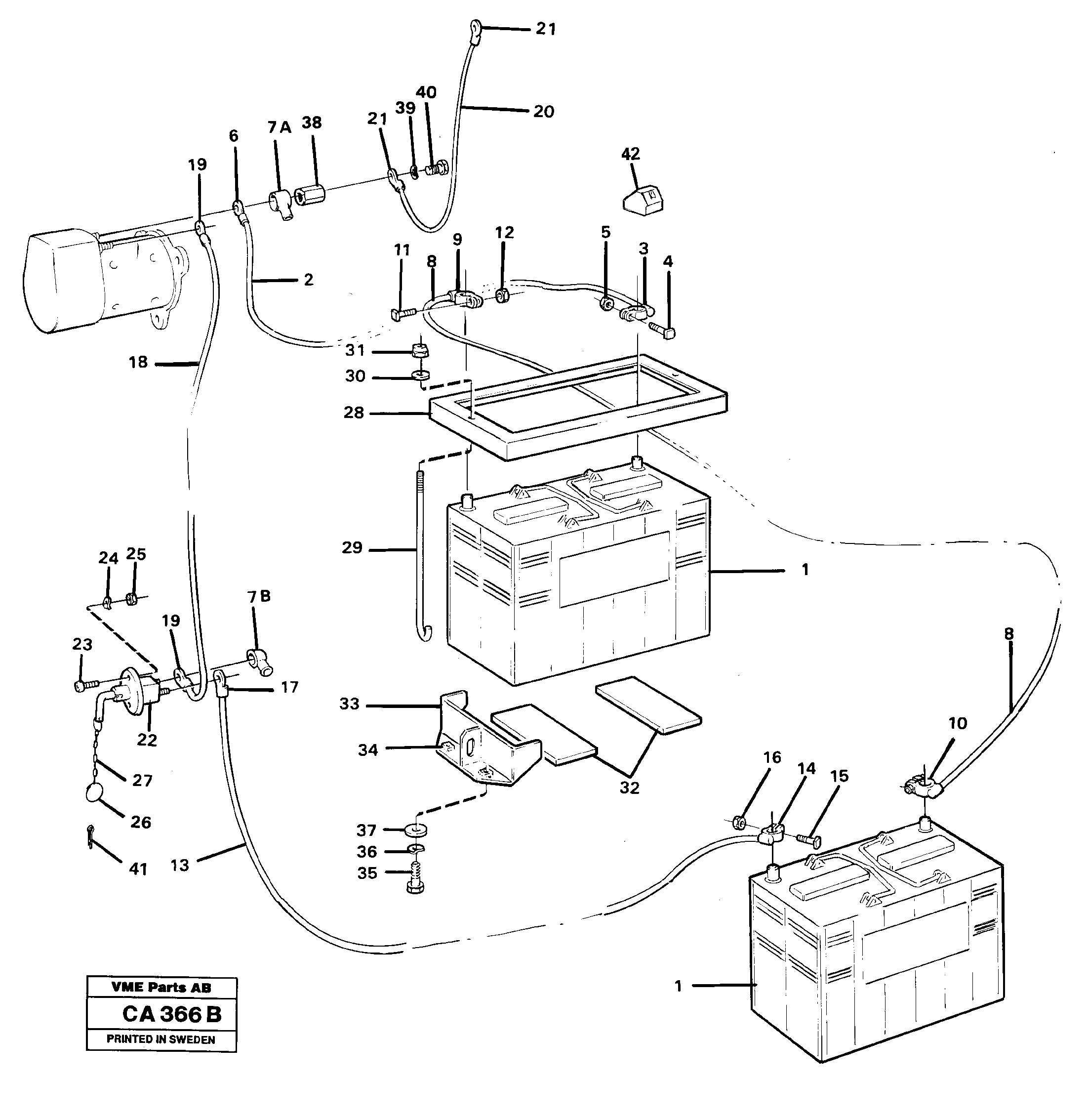 Wire Assembly VOE4766428 VOLVO