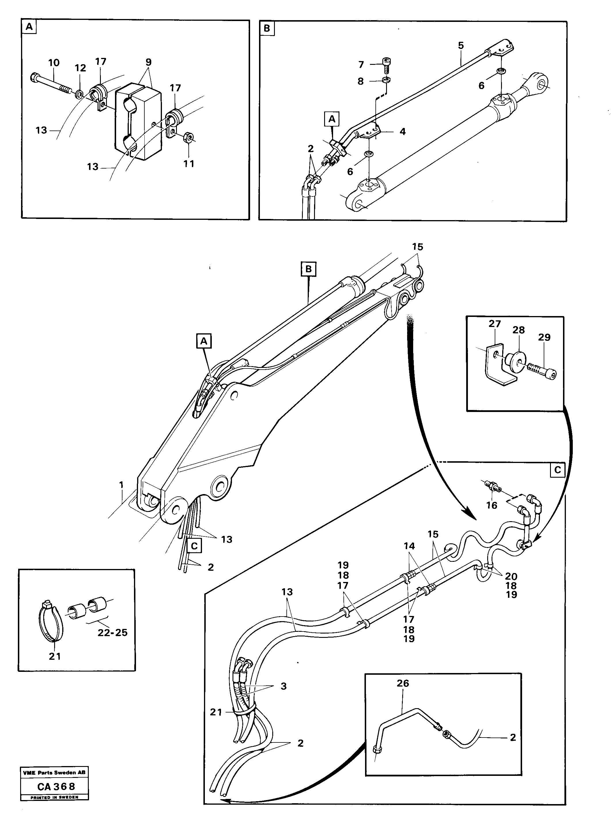 Fuel miser valve VOE4766462 VOLVO