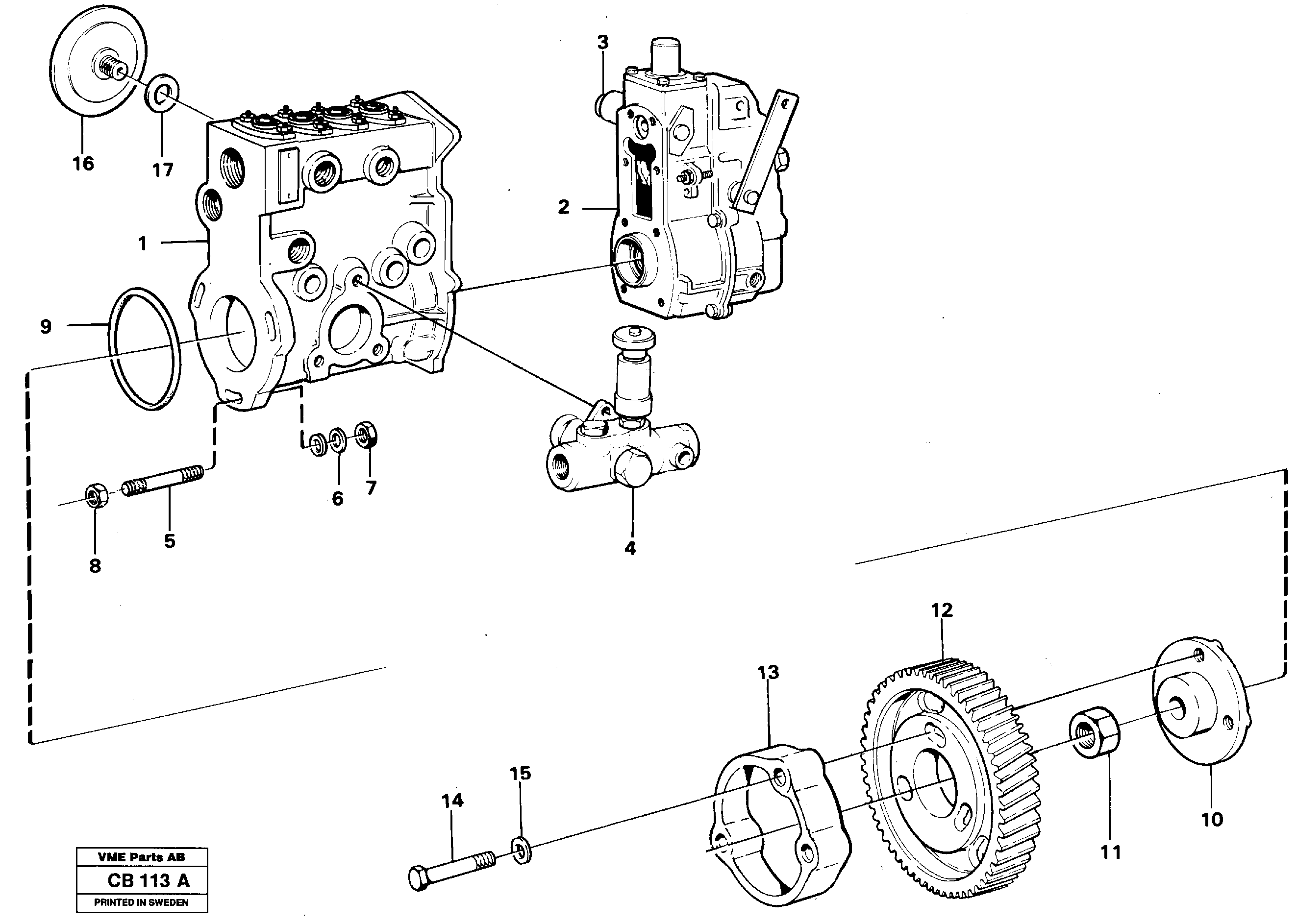 Pin VOE11030112 VOLVO