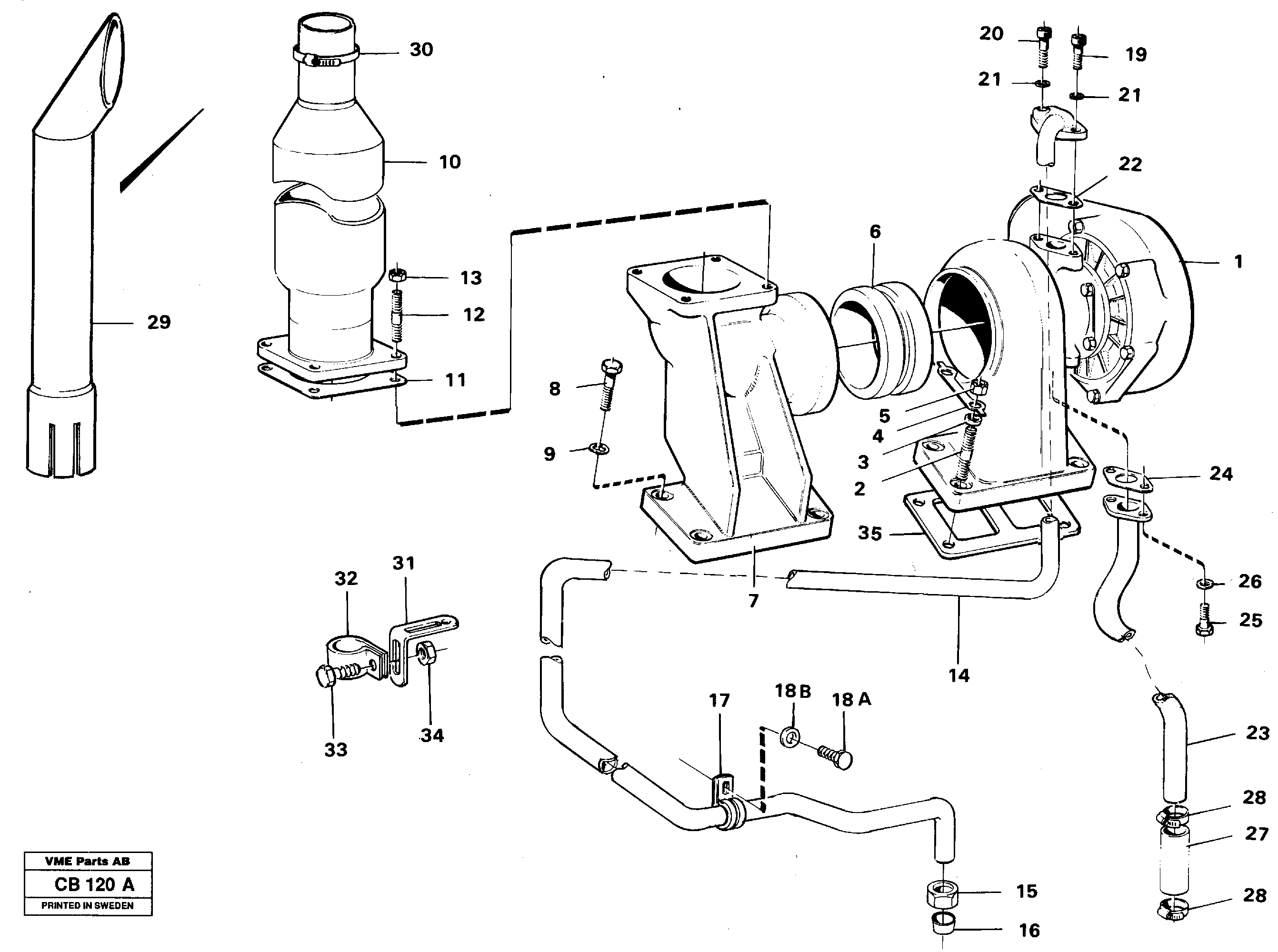 Tail Pipe Ext VOE11033646 VOLVO