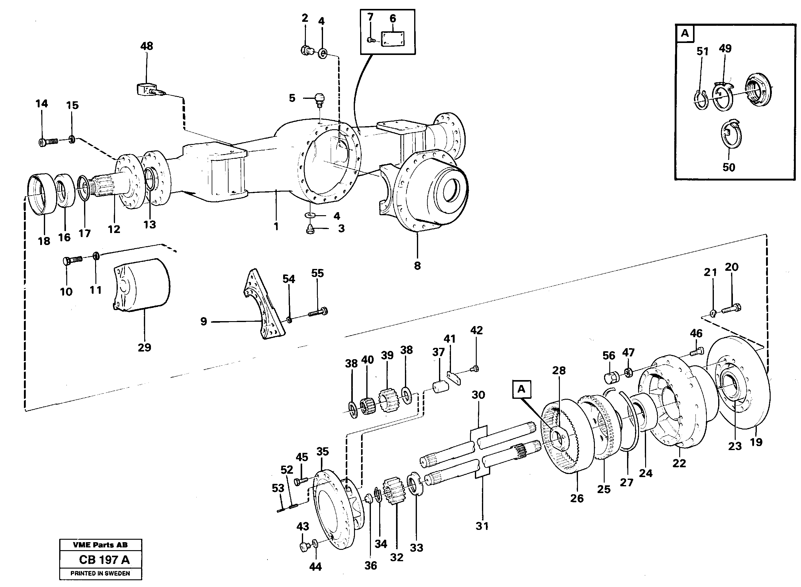 Bearing Housing VOE11034906 VOLVO