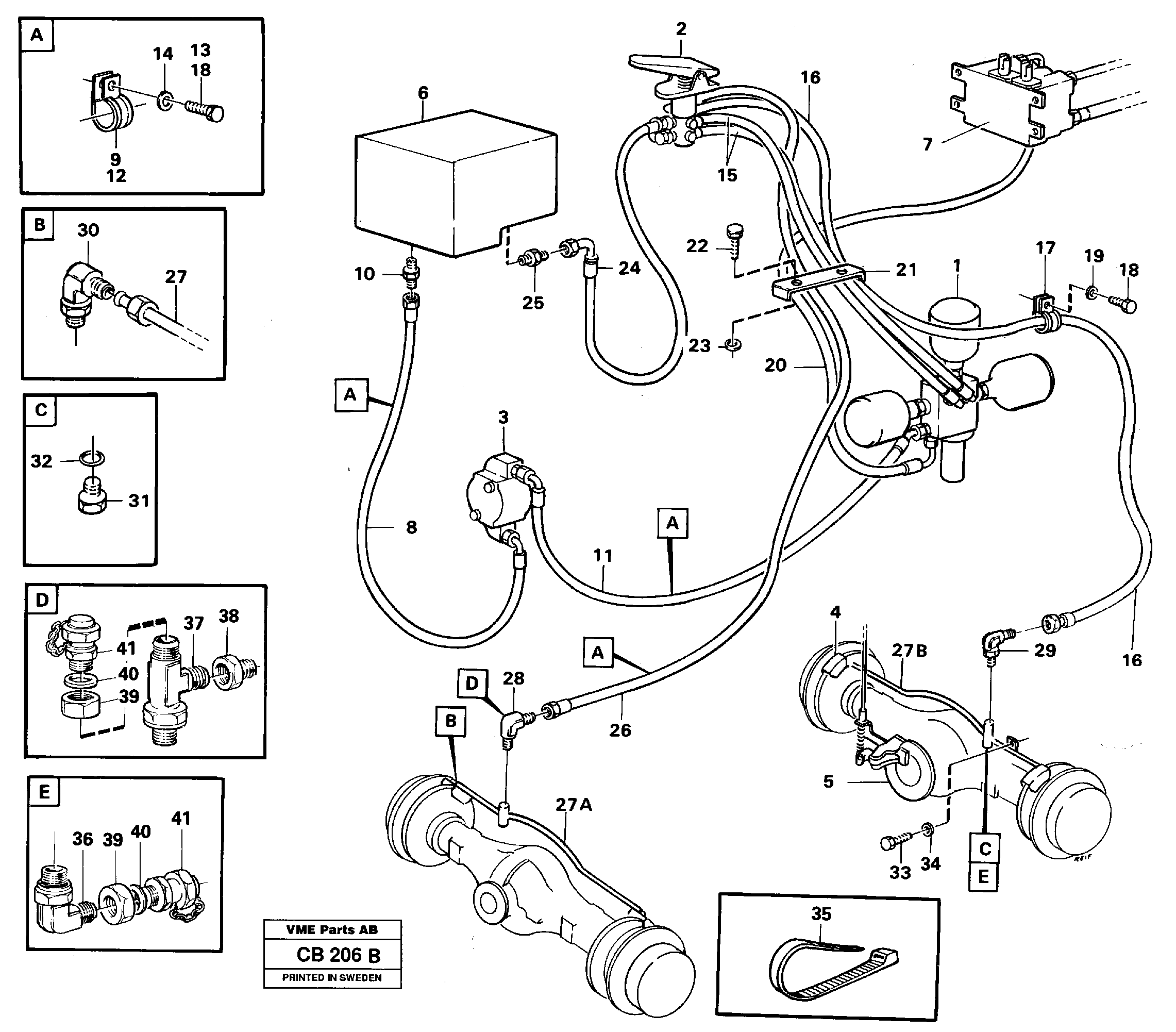 Press. lim. valve VOE11009463 VOLVO