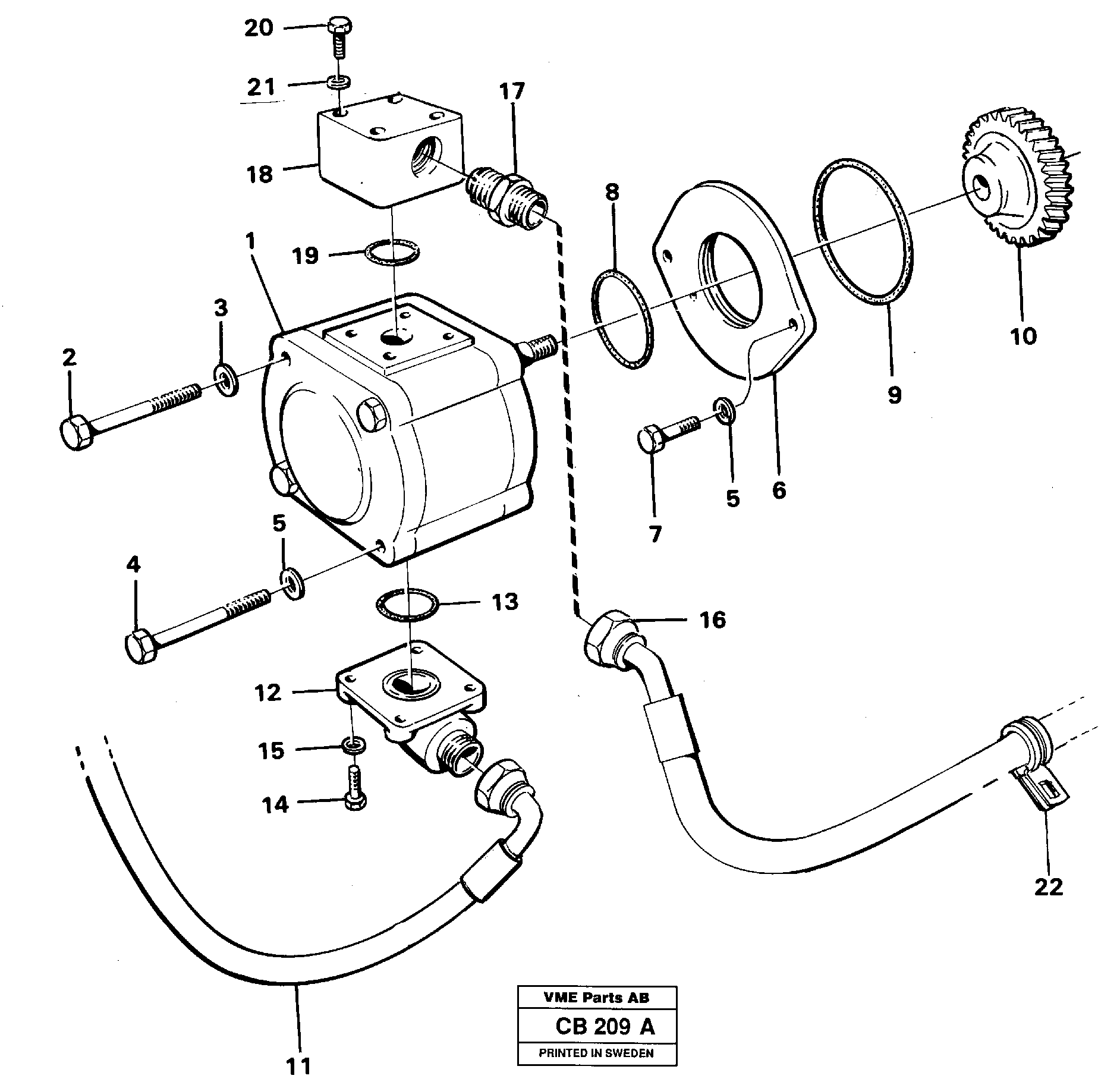 Charging Weight VOE11043096 VOLVO