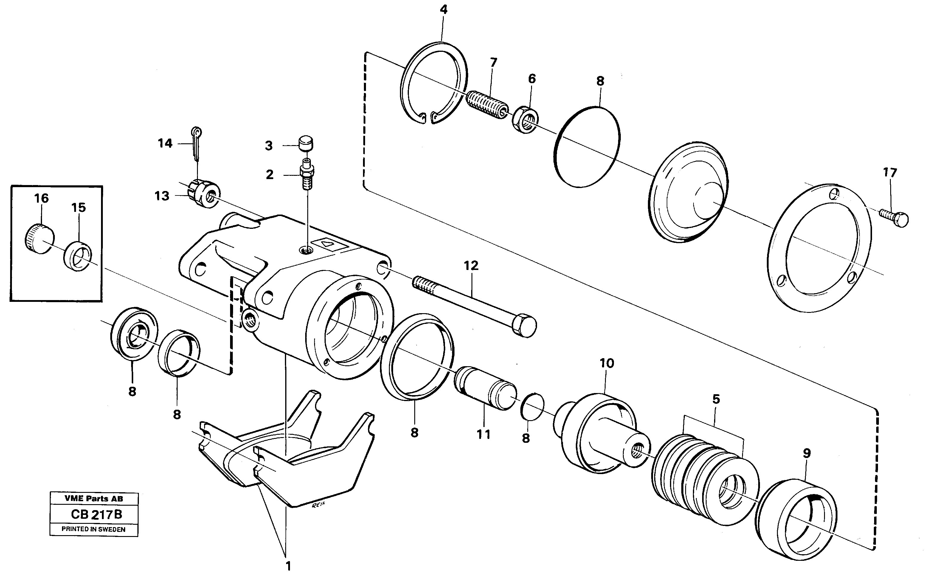Vent Window VOE11998668 VOLVO