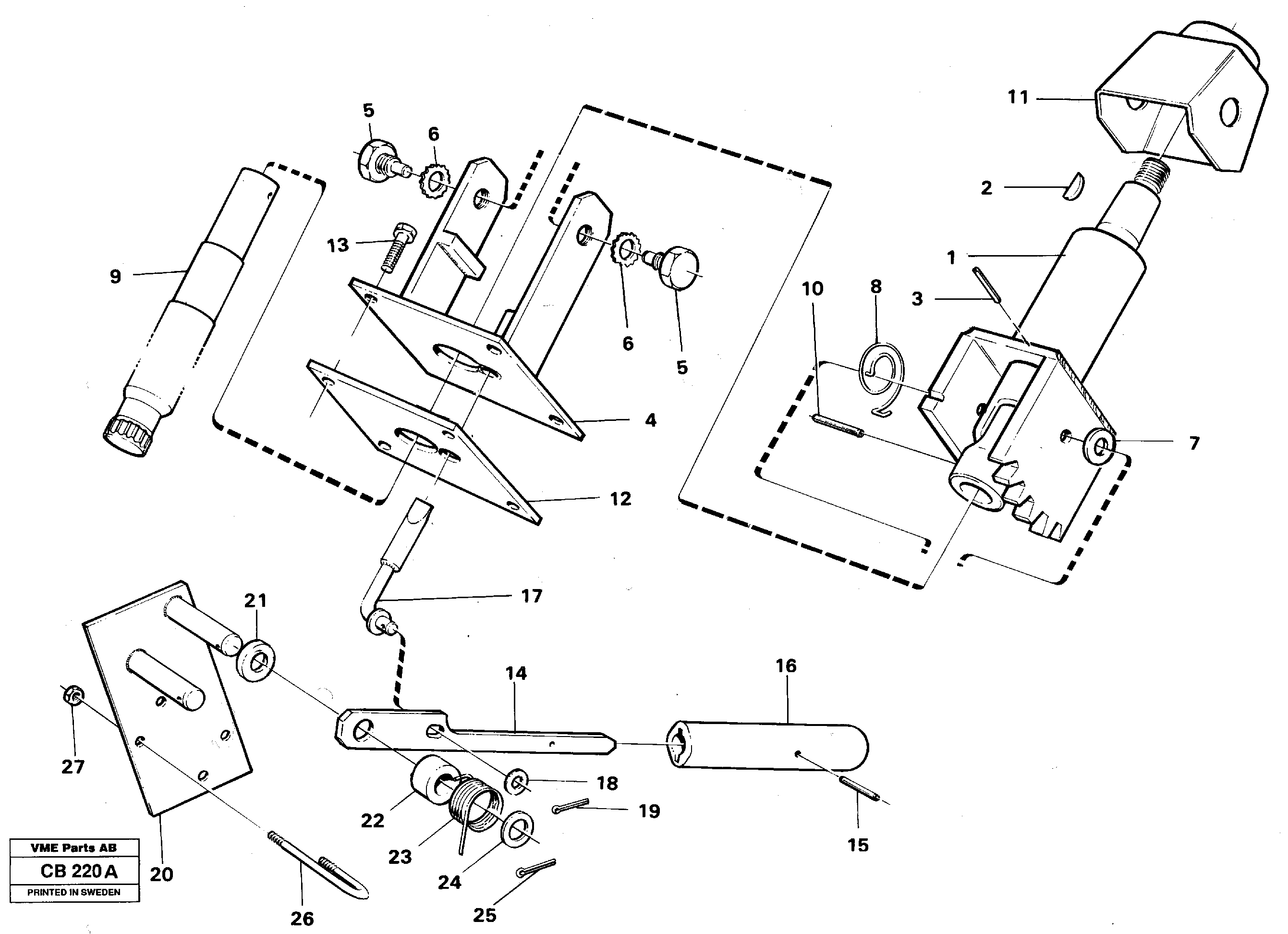 Spur gear VOE11008672 VOLVO