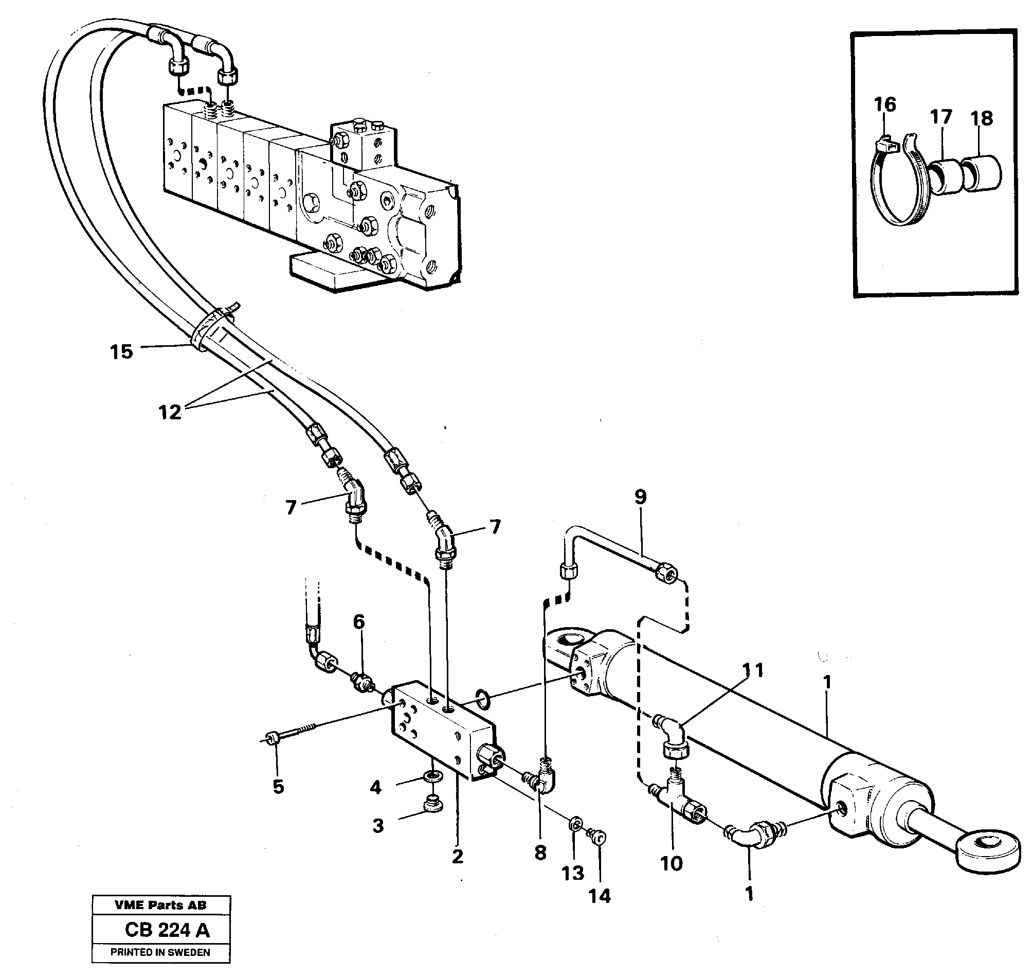 Press. lim. valve VOE11009681 VOLVO