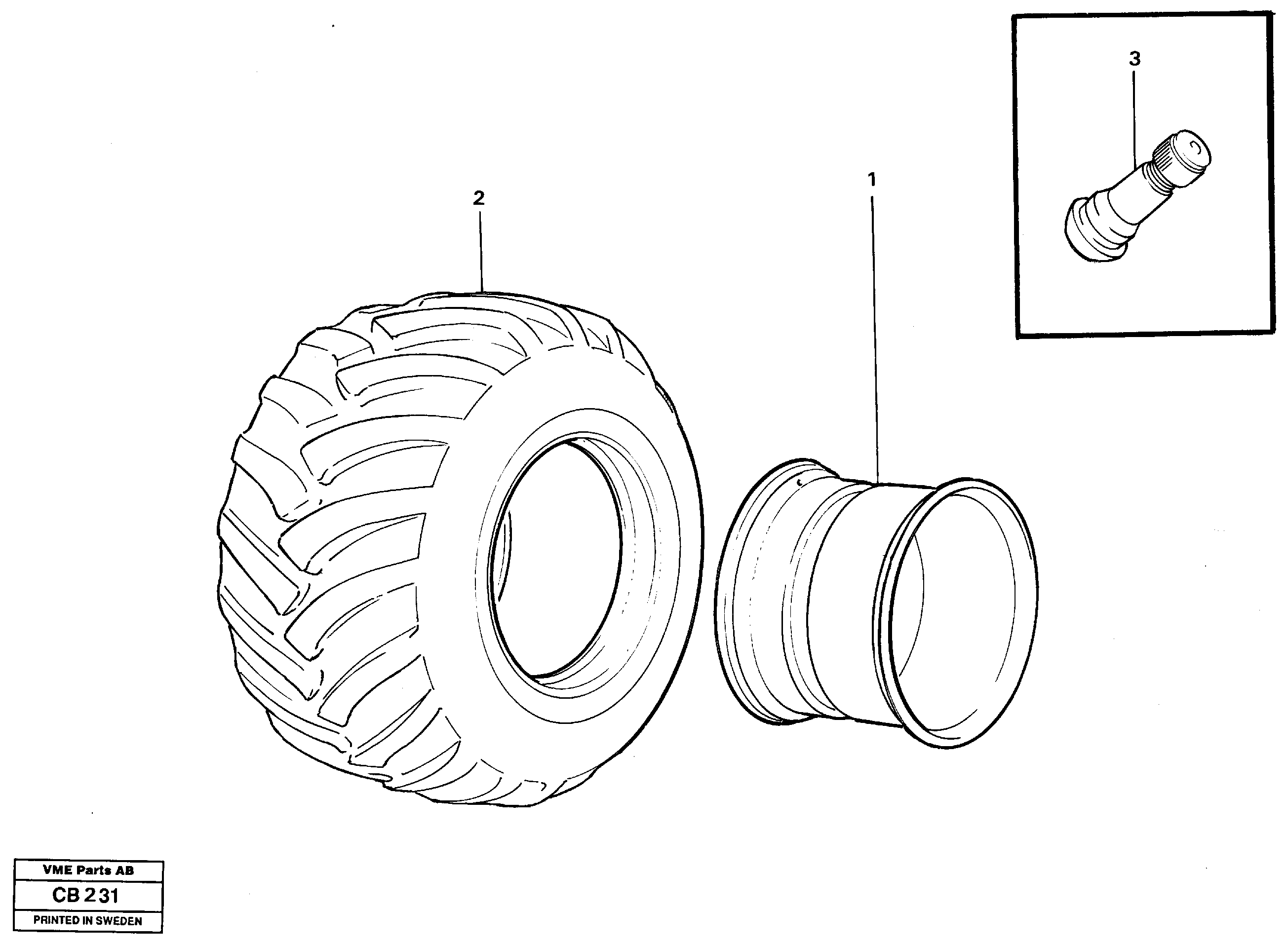 Valve VOE11090430 VOLVO
