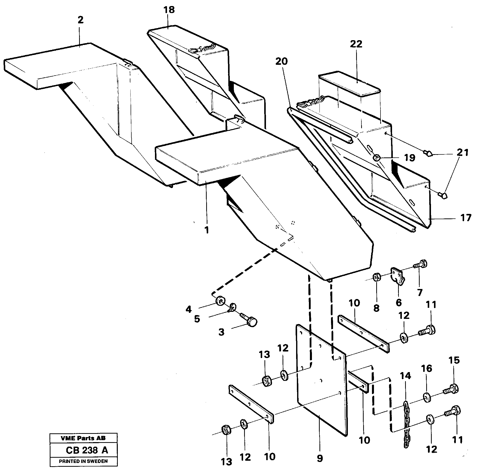 Shaft brake VOE11099109 VOLVO