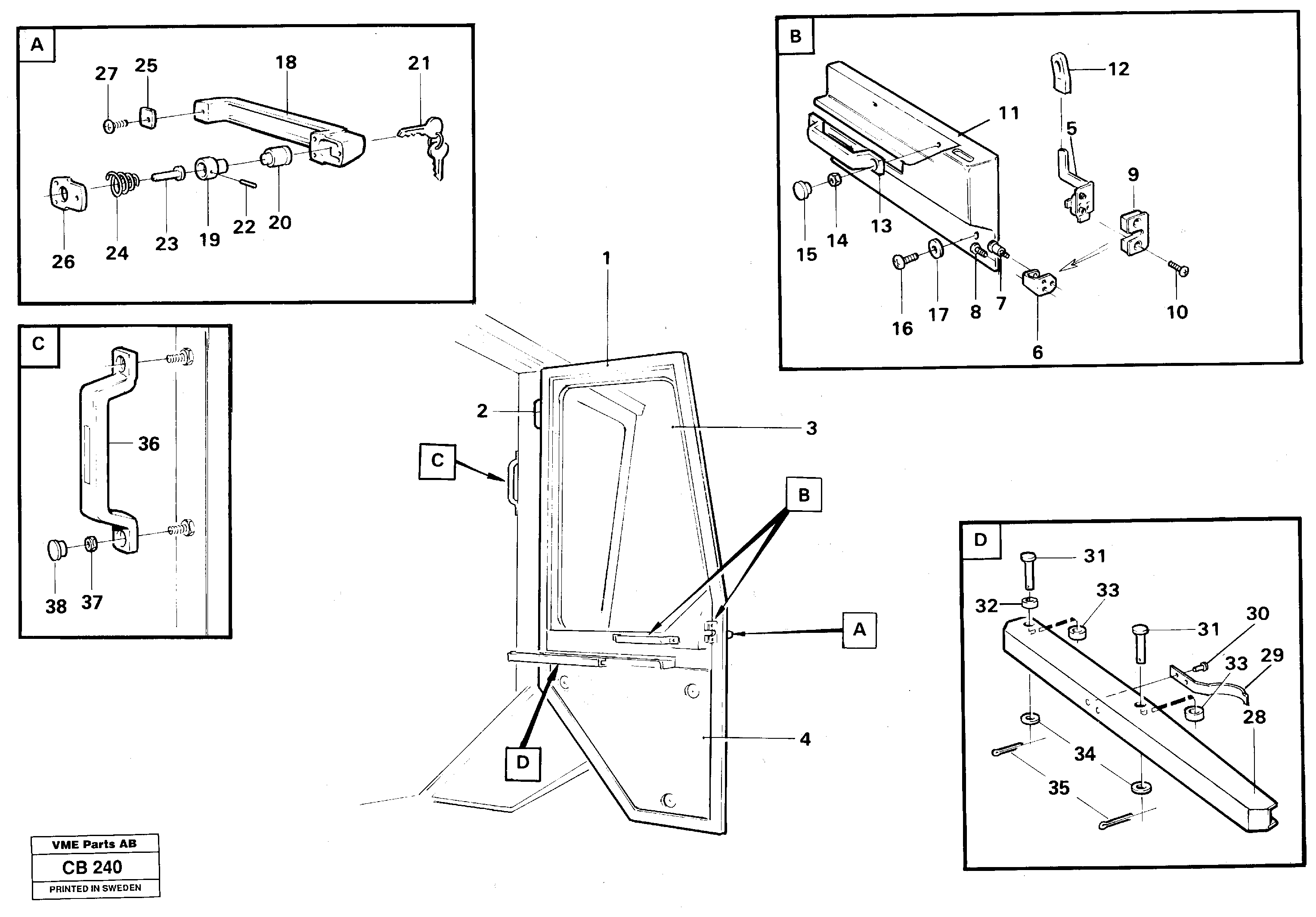 Spacer VOE11009613 VOLVO