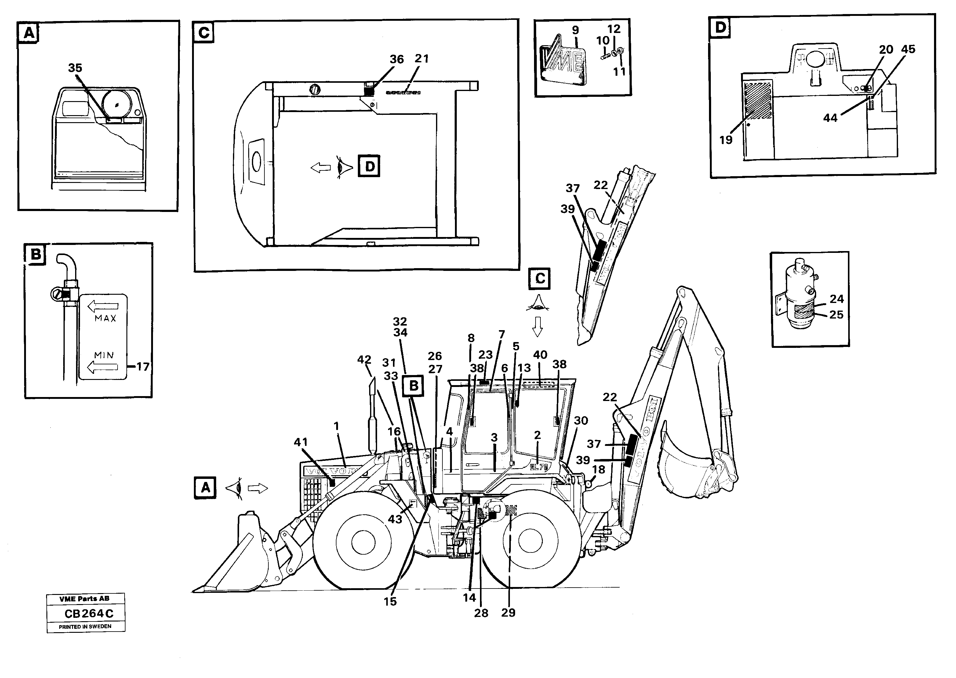 Cylinder Block VOE11009802 VOLVO