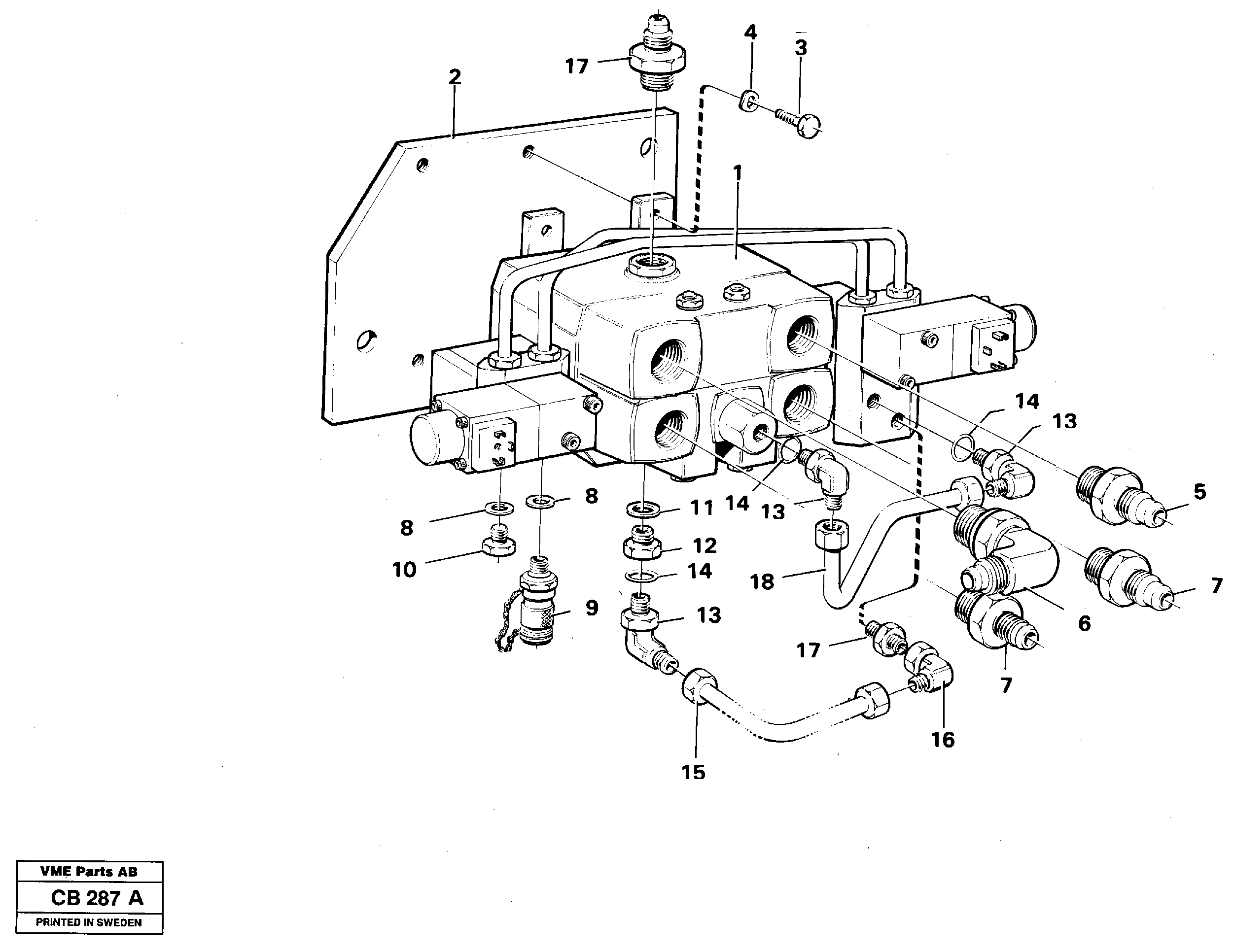 Приборы VOE11008549 VOLVO