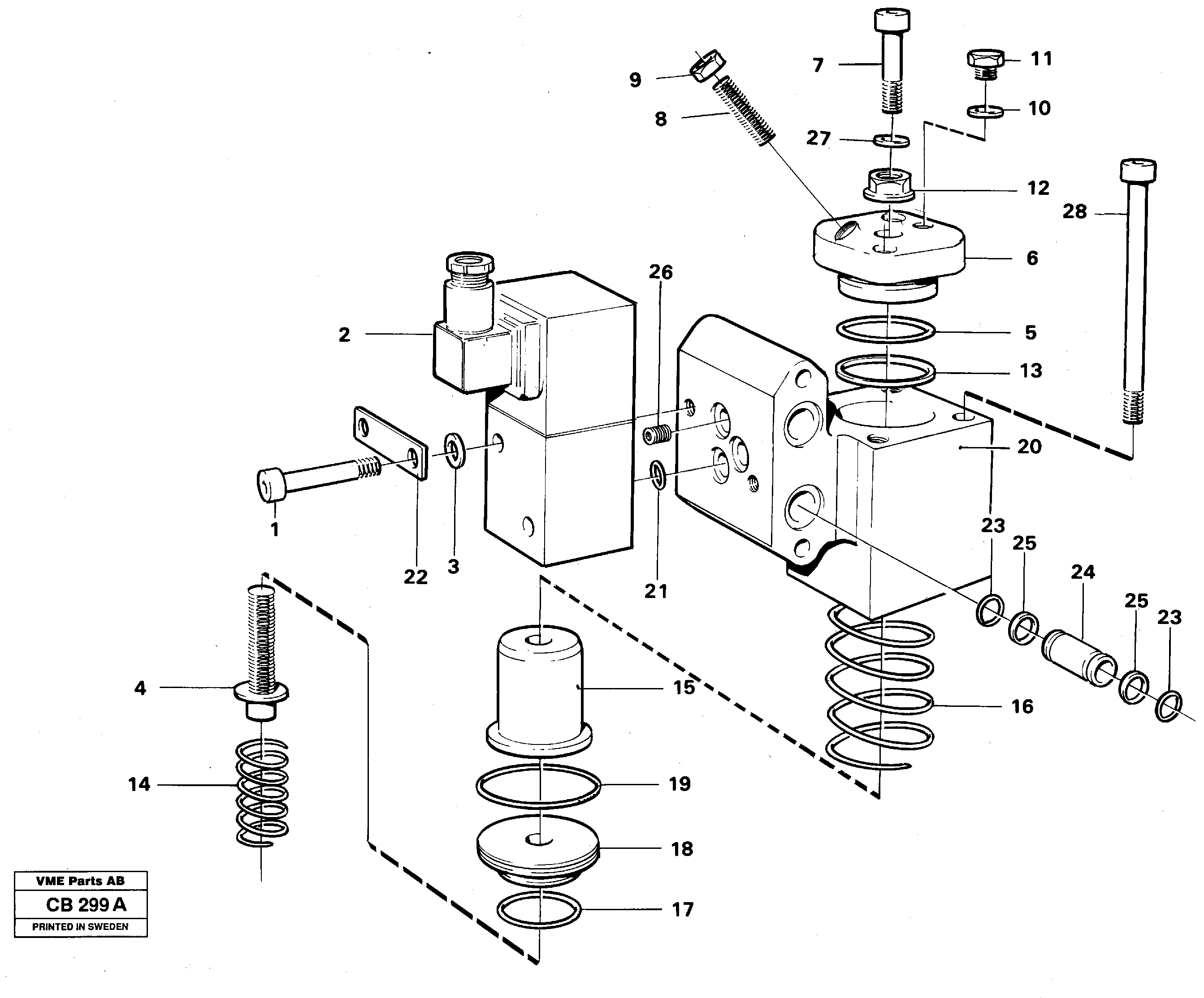 Restrictor VOE11997566 VOLVO