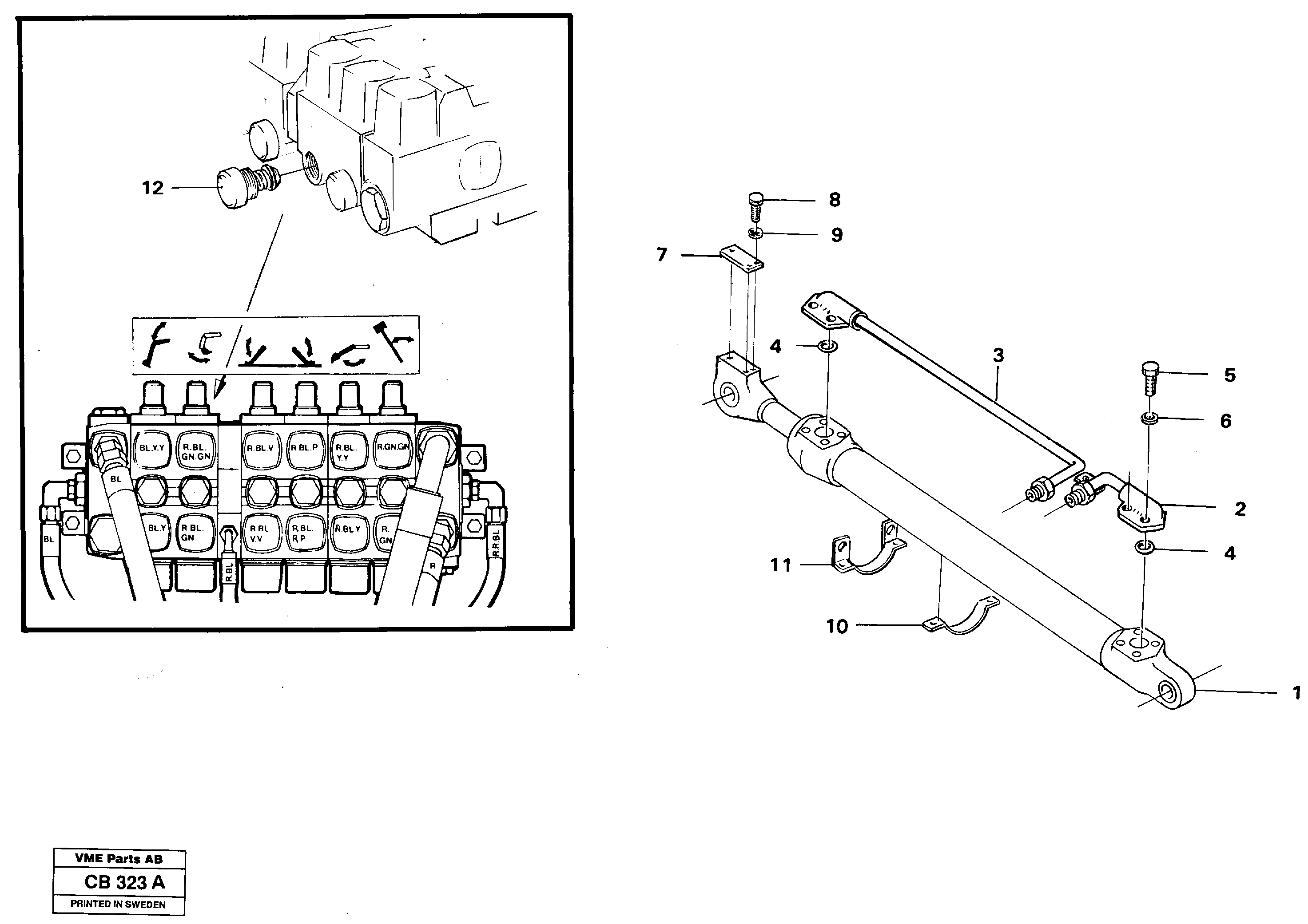 Oil Tap VOE11005376 VOLVO